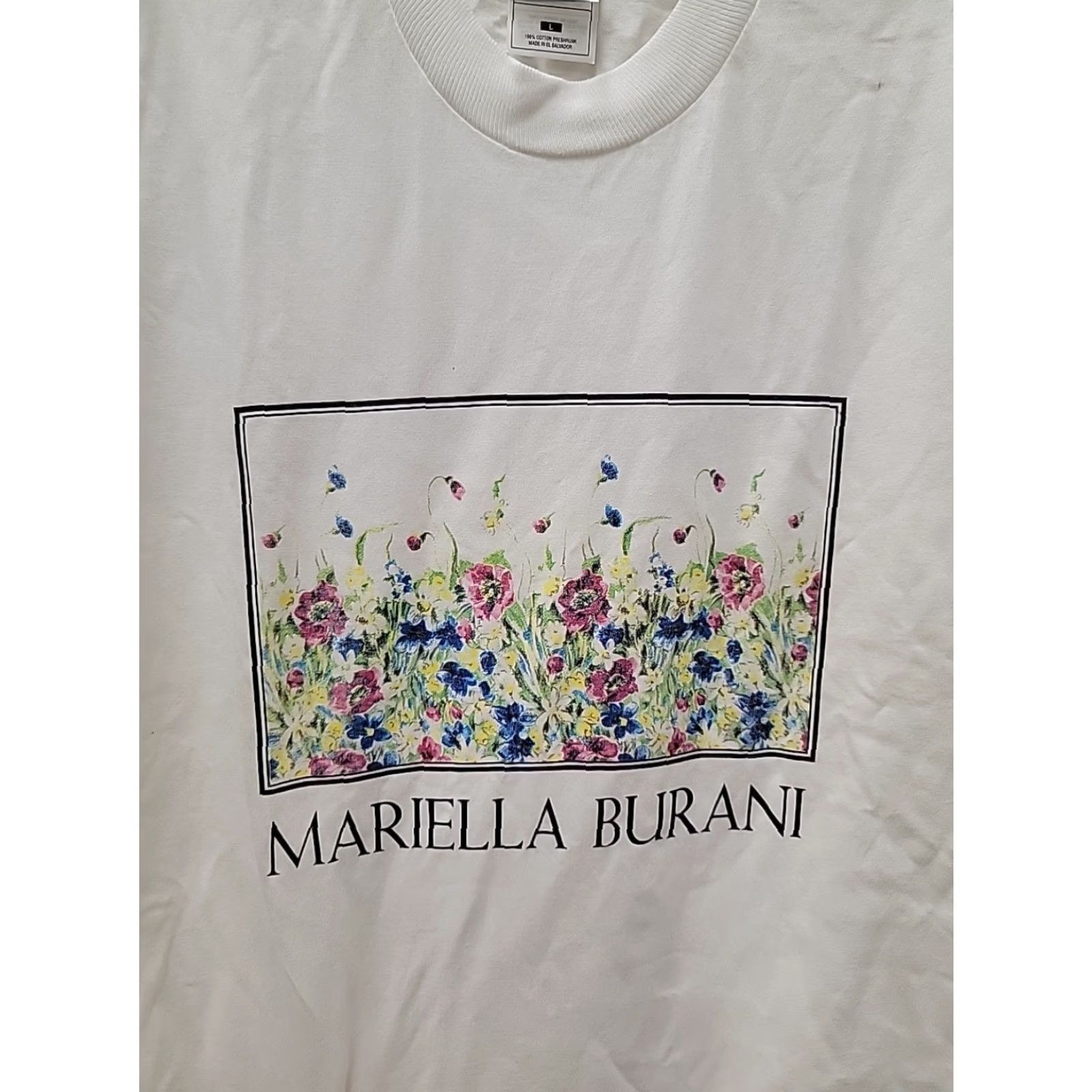 Fruit Of The Loom Fruit of the Loom Mens T-Shirt White 100% Cotton L Graphic Art Regular Chest 21 Length 28 Vintage False Size US L / EU 52-54 / 3 - 3 Thumbnail