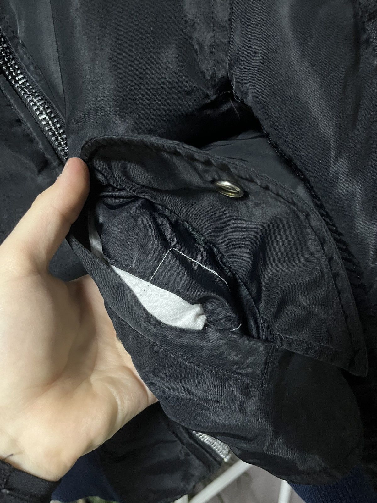 Vintage Vintage MA 1 Bomber Jacket Reversible Military Flyers Nylon Size US M / EU 48-50 / 2 - 6 Thumbnail