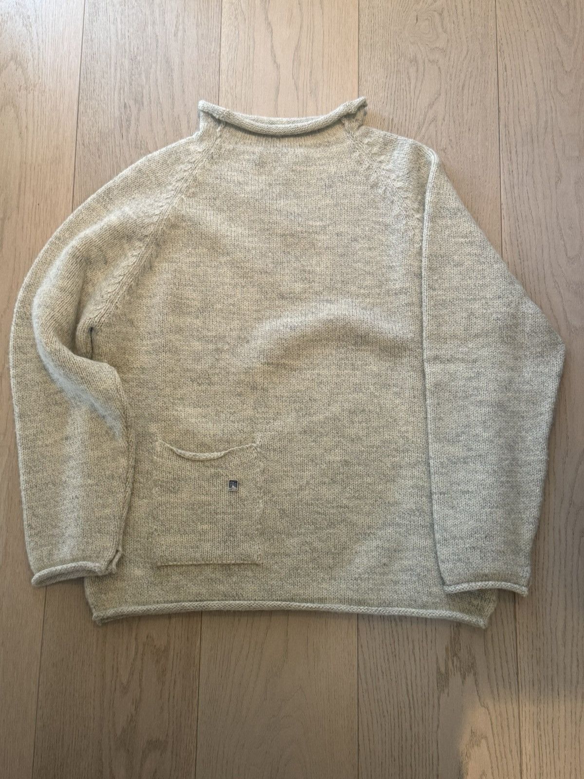 XENIA TELUNTS Xenia Telunts Fisherman Sweater - Oatmeal Size US L / EU 52-54 / 3 - 1 Thumbnail