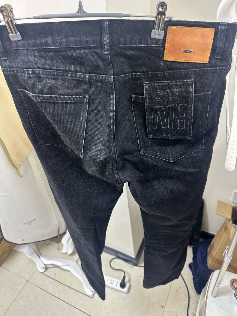 Louis Vuitton Louis Vuitton Black Jeans Size US 32 / EU 48 - 1 Thumbnail