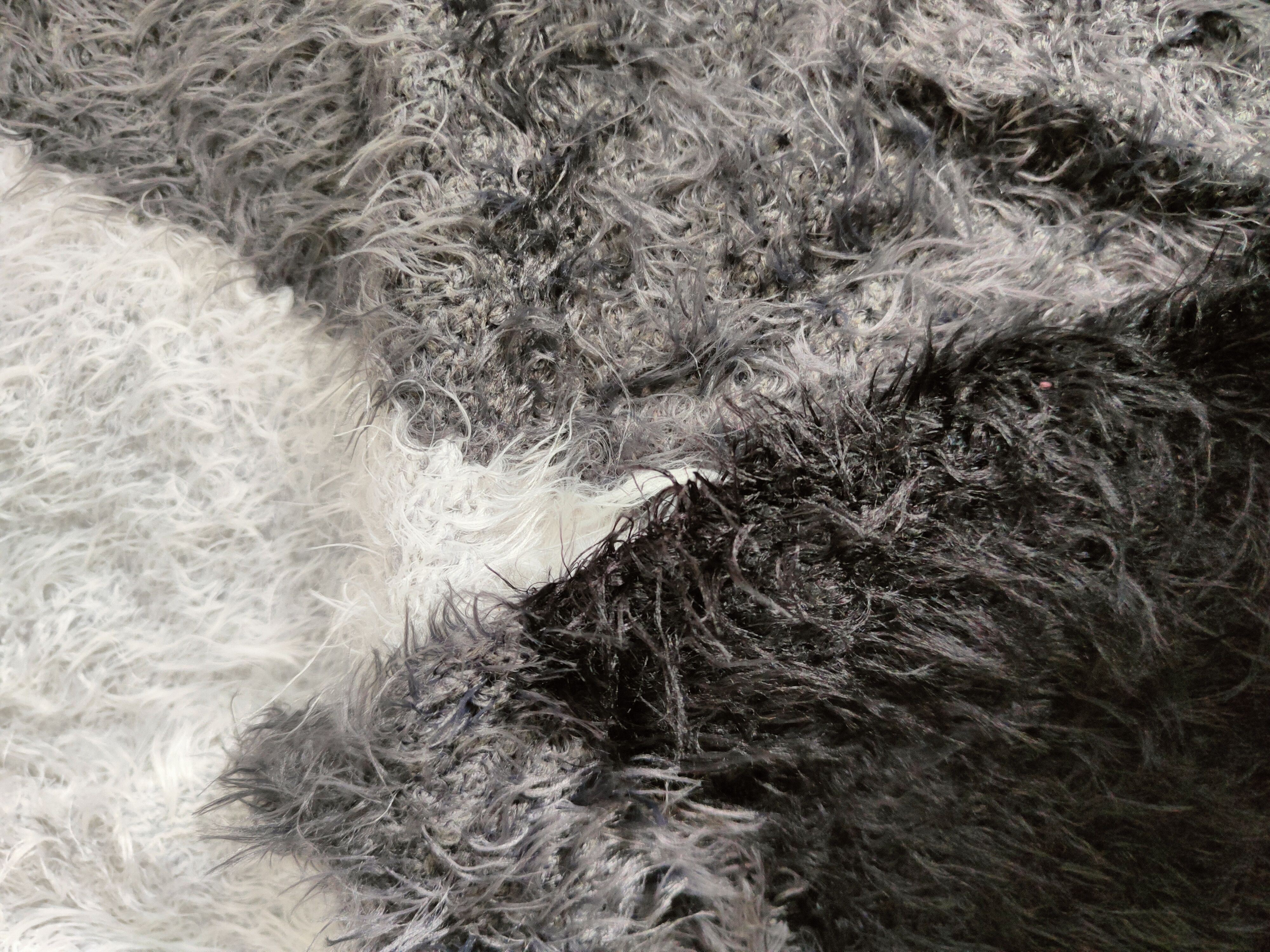 Japanese Brand DL Cecil McBee shaggy Fur Mohair Knitwear #46-1007 Size M / US 6-8 / IT 42-44 - 12 Thumbnail