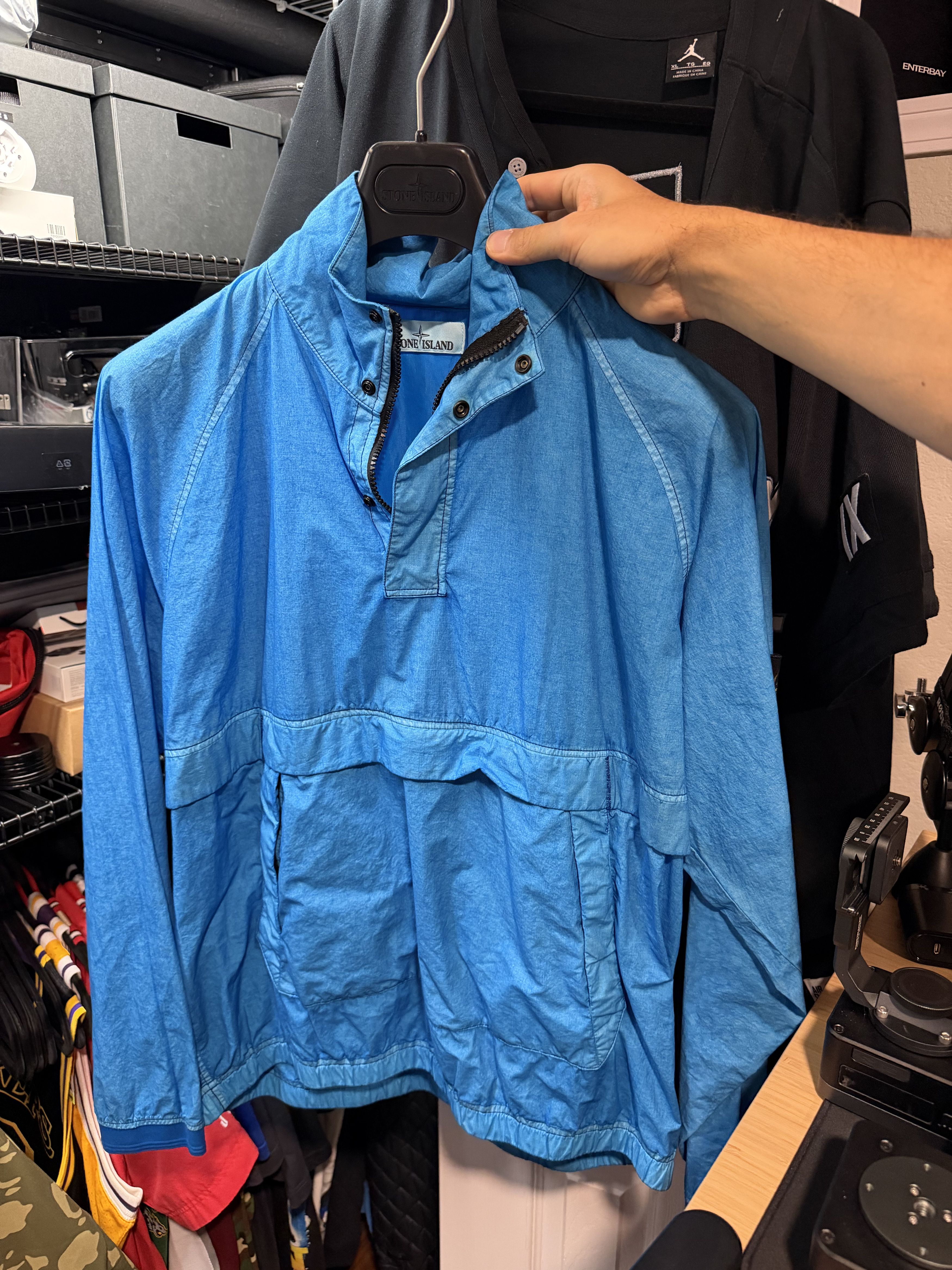 Stone Island Stone Island Garment-Dyed Anorak (XL) Size US XL / EU 56 / 4 - 1 Thumbnail