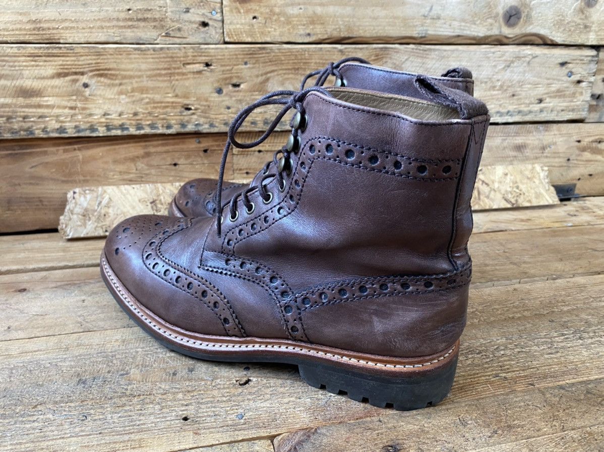 Grenson Grenson brown leather brouges boots uk sz 9 G Us 10 Size US 10 / EU 43 - 8 Thumbnail