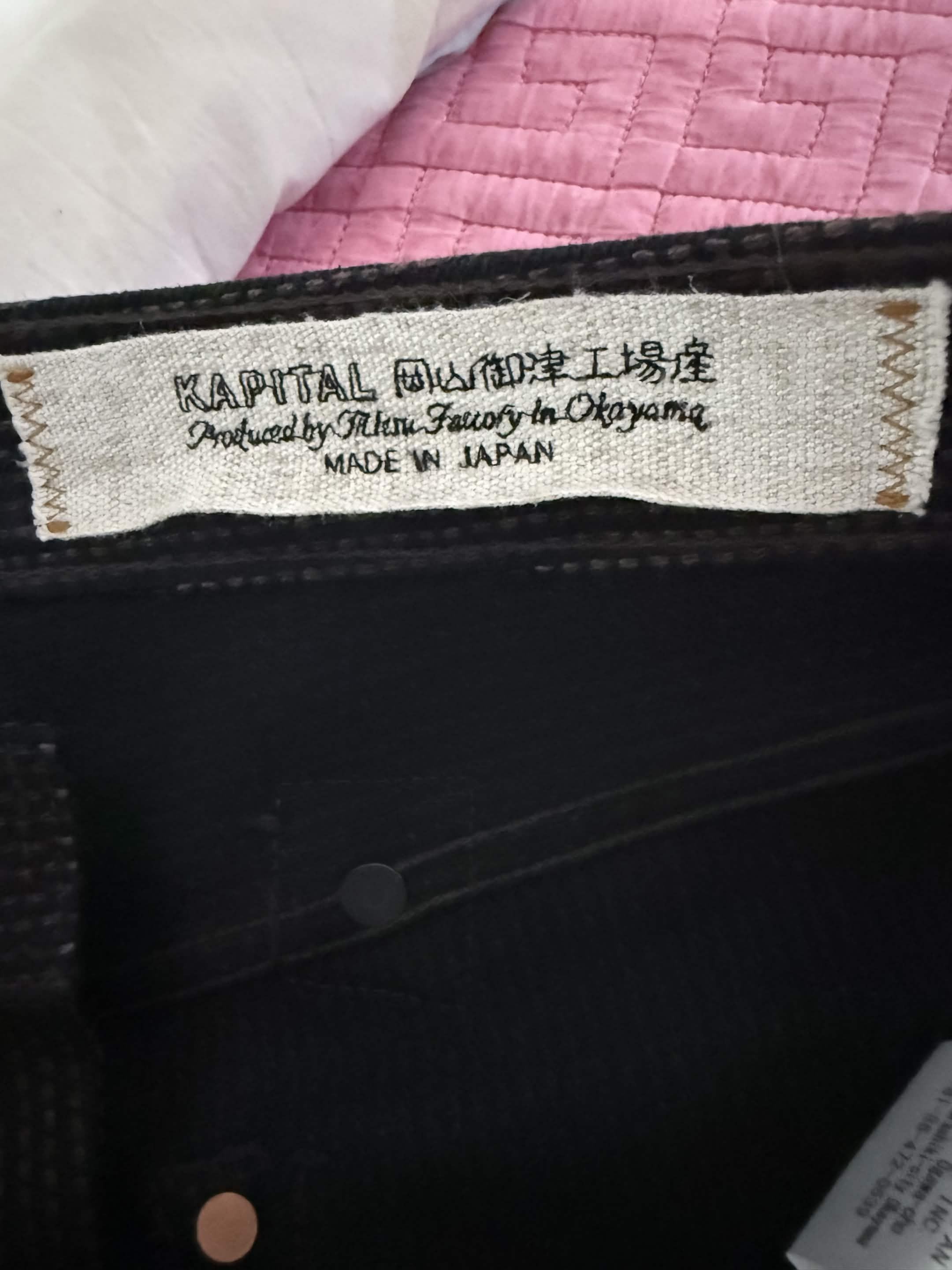 Kapital KAPITAL CENTURY DENIM 5P MONKEY CISCO JEANS MUD/BLACK Size US 32 / EU 48 - 6 Thumbnail