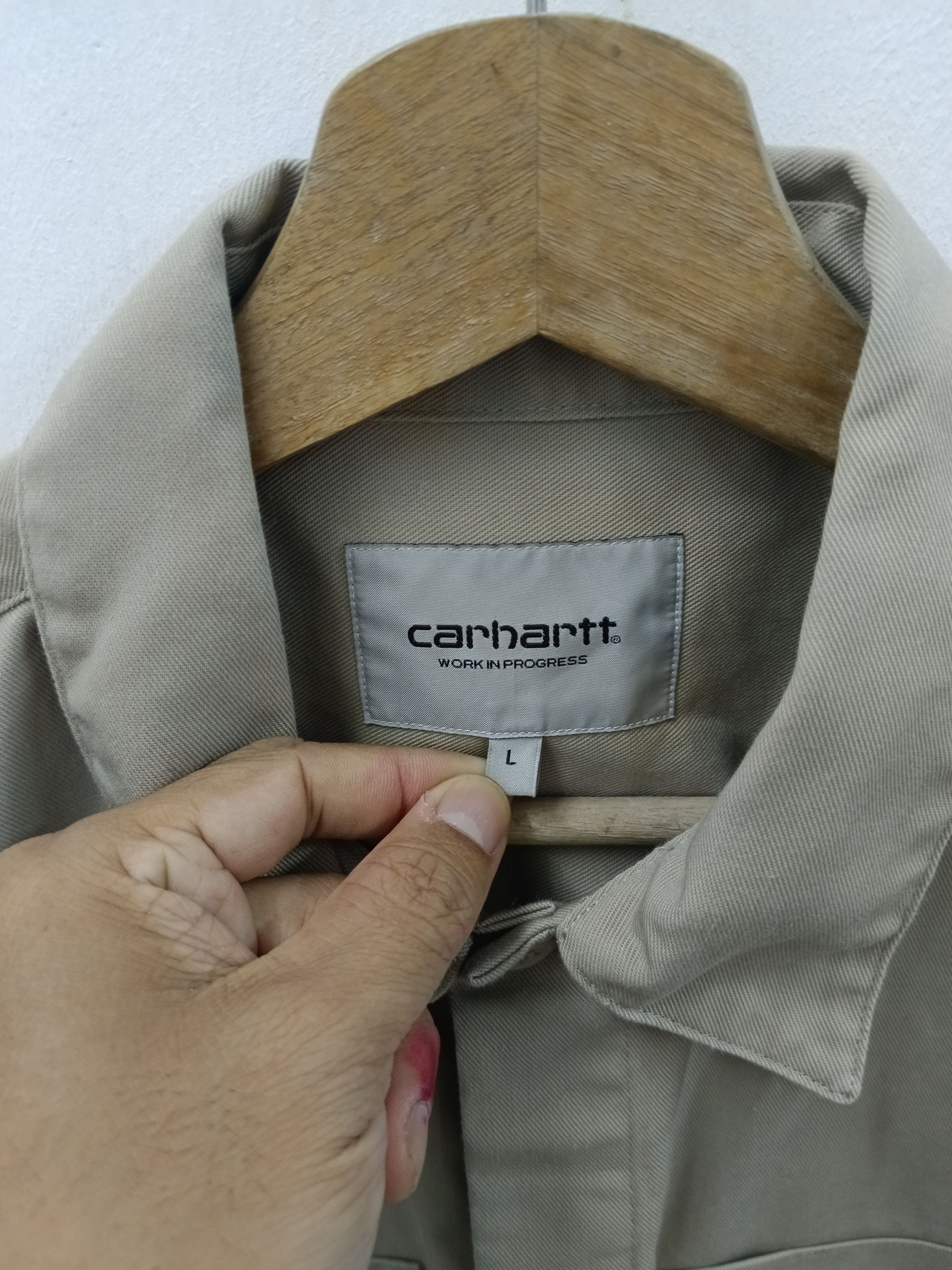 Carhartt CARHATT WORKER SHIRT 2 POCKET Size US L / EU 52-54 / 3 - 6 Thumbnail