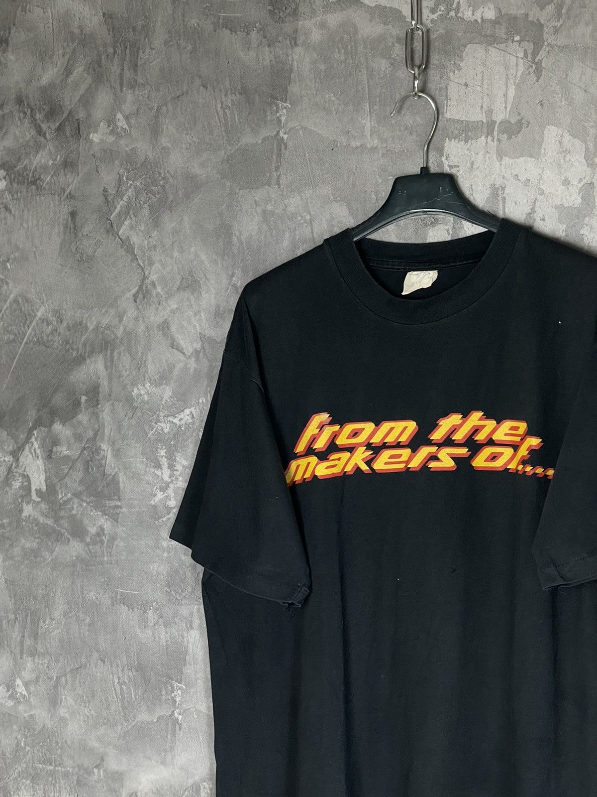 Band Tees × Vintage Vintage Status Quo From The Makers Of Black T-shirt Size US L / EU 52-54 / 3 - 4 Thumbnail