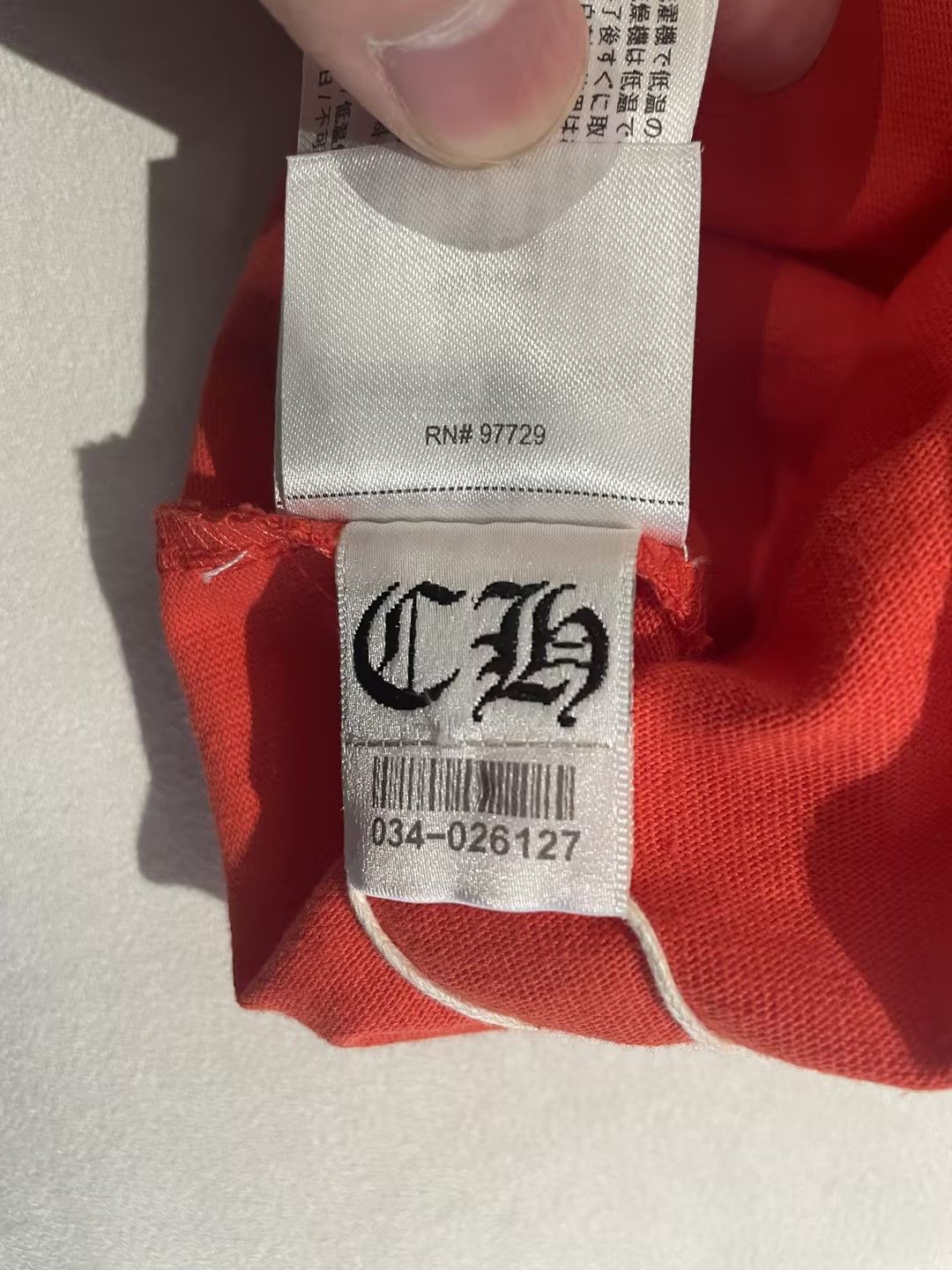 Chrome Hearts Chrome Hearts Matty Boy Red Flame Hearts Short Sleeve Tee Size US M / EU 48-50 / 2 - 13 Thumbnail