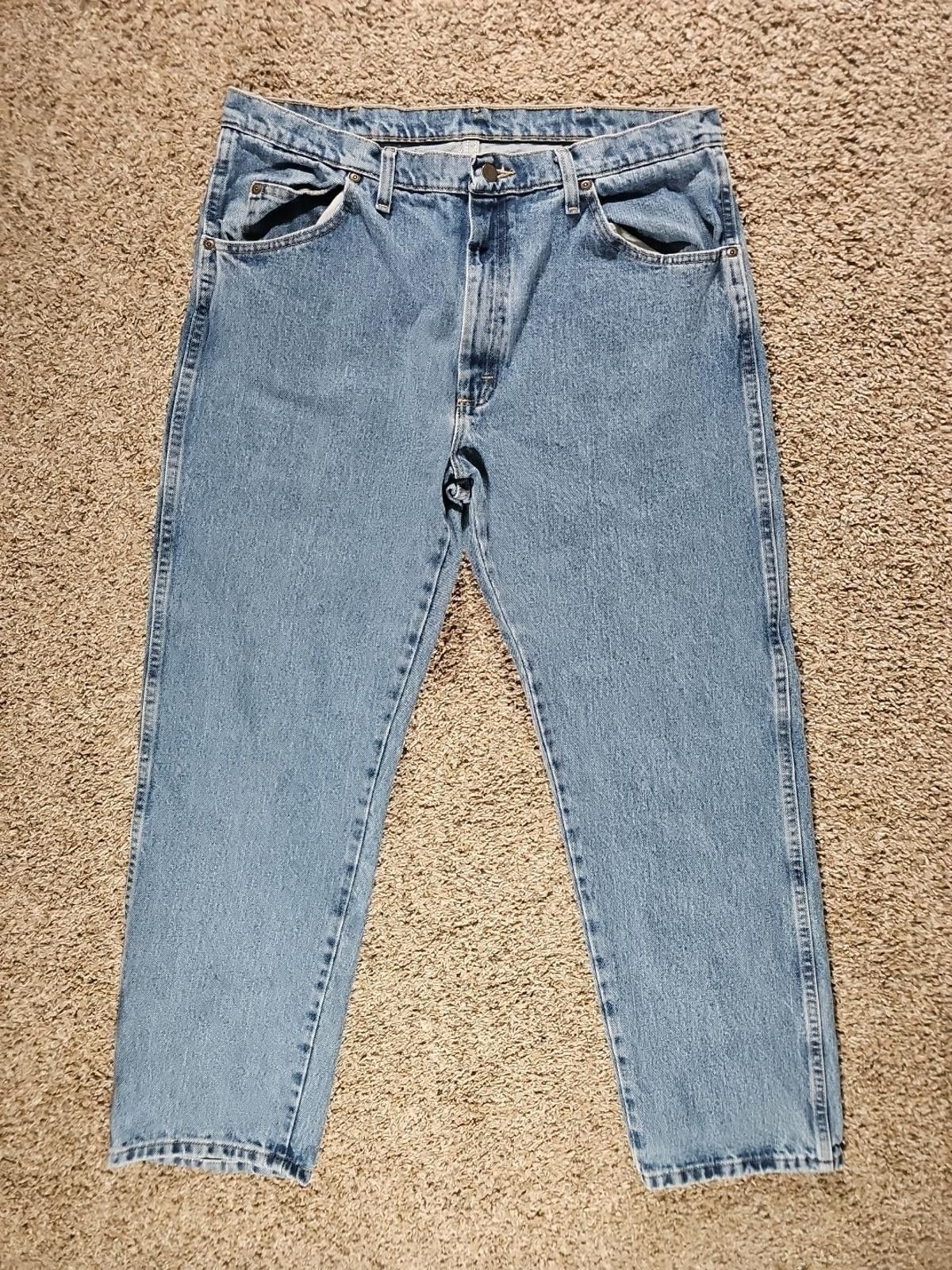 Wrangler Wrangler Blues 38x30 Straight Leg Jeans Size US 38 / EU 54 - 1 Thumbnail