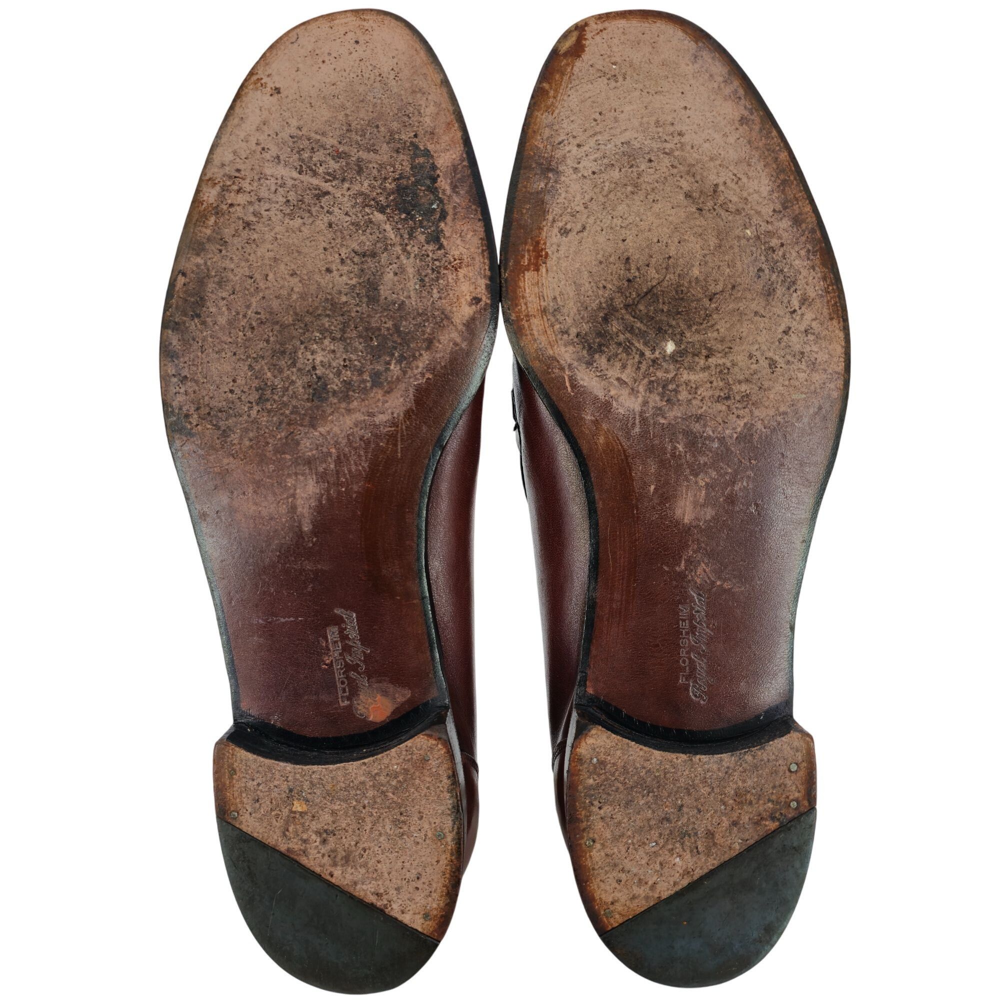 Florsheim Florsheim Royal Imperial Mens 13C Brown Leather Dress Shoes Size US 13 / EU 46 - 3 Thumbnail