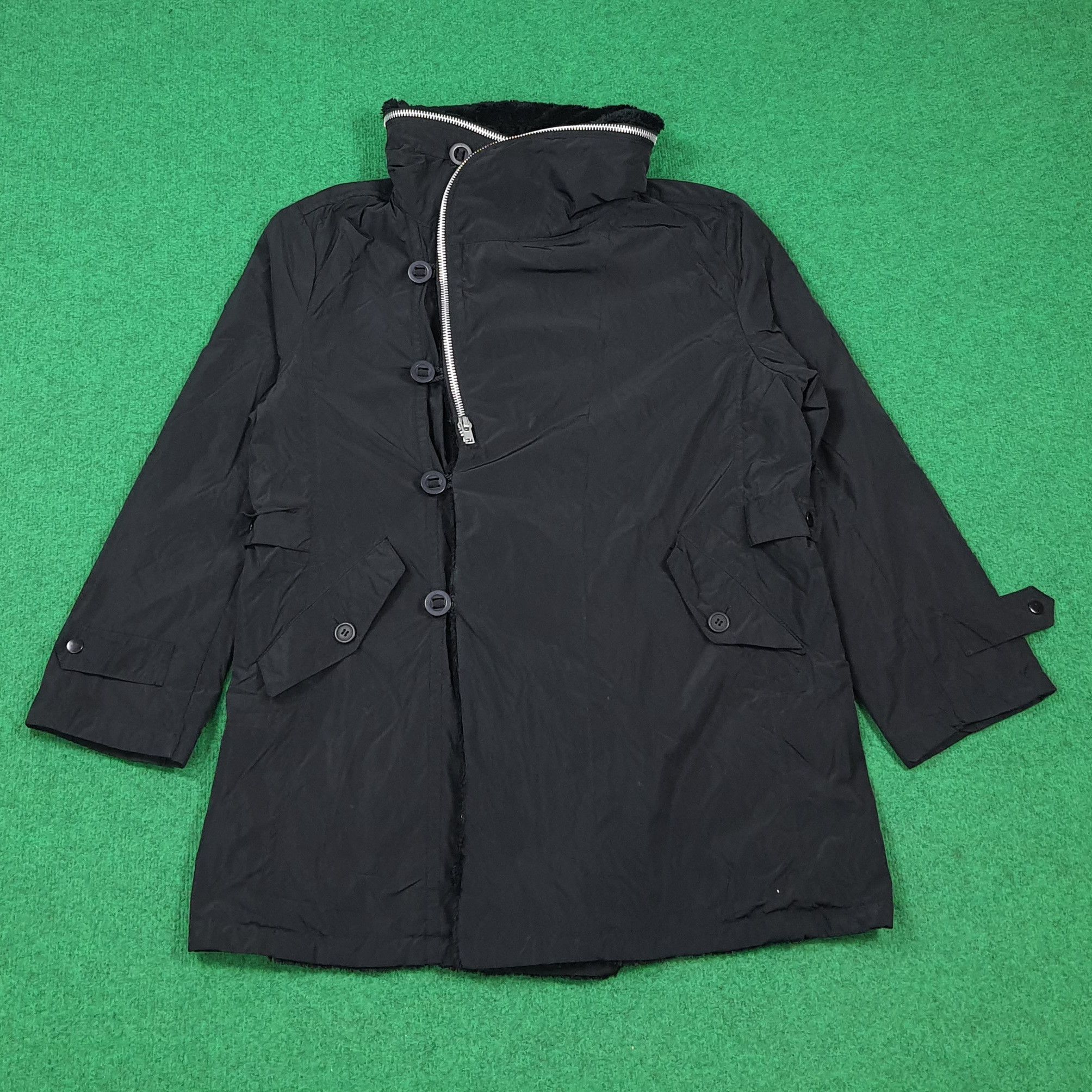 Final Home Final Home by Issey Miyake Fleece Parka Jacket C284N9 Size US M / EU 48-50 / 2 - 1 Thumbnail