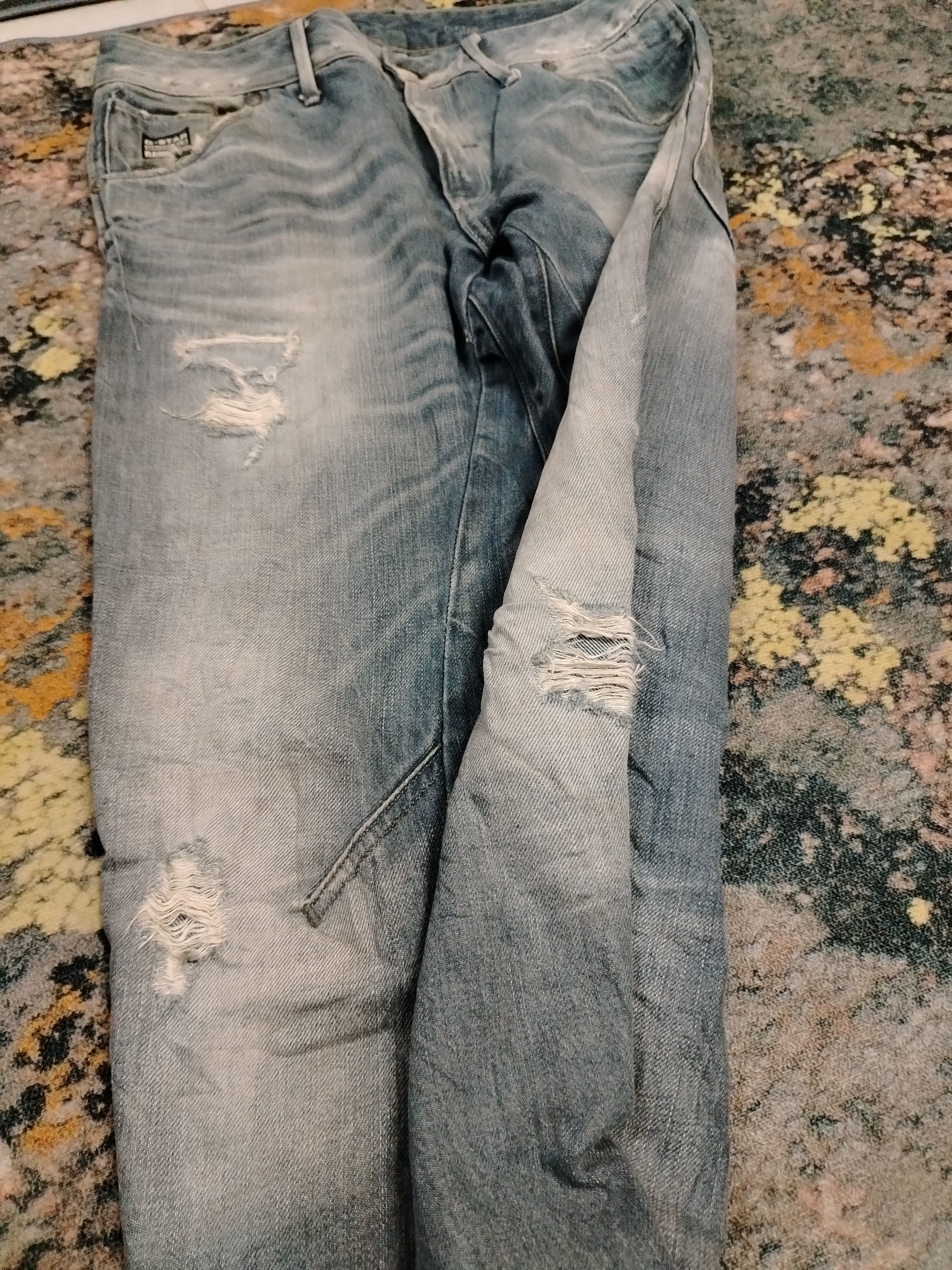 G-Star G star raw Distressed denim Size US 34 / EU 50 - 10 Thumbnail