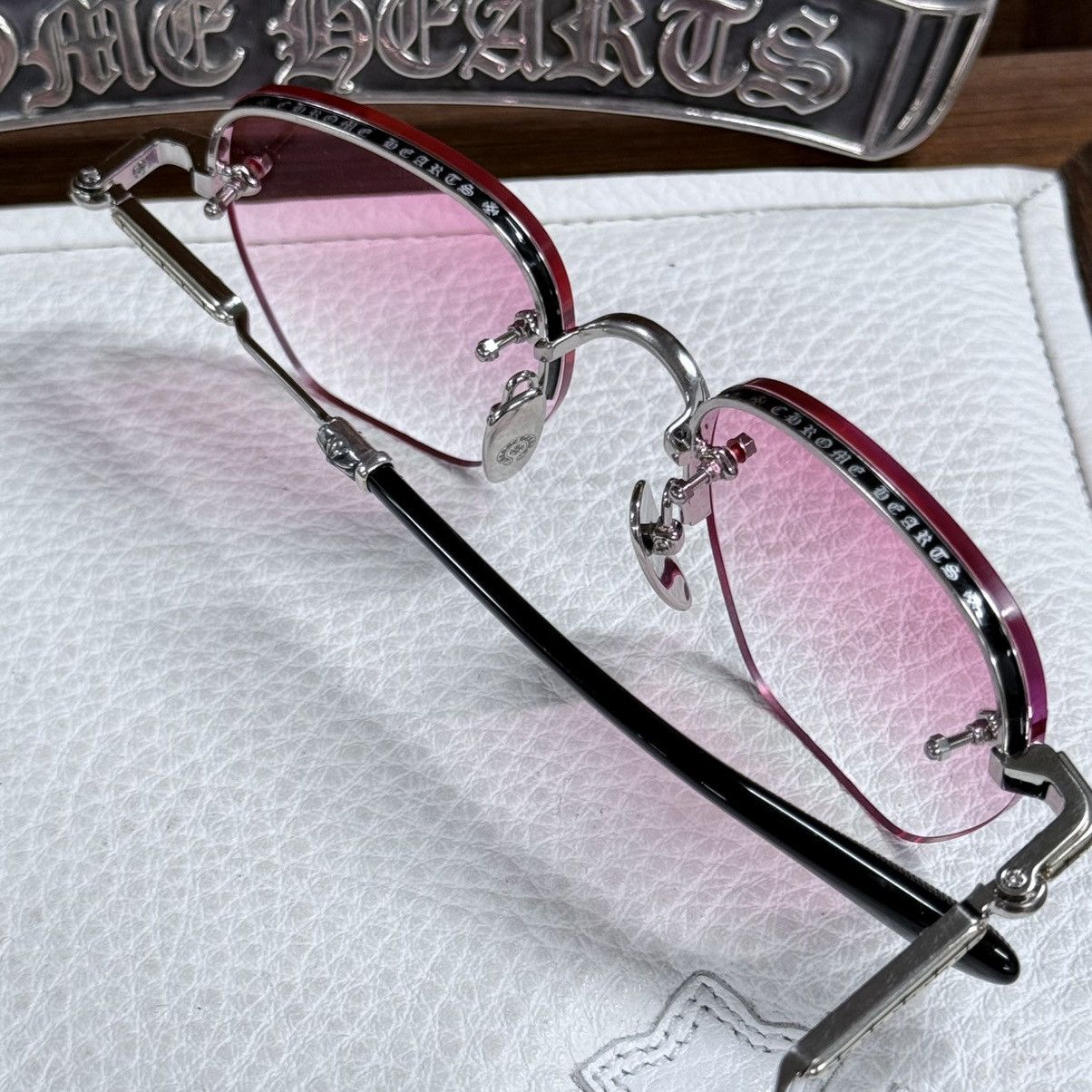 Chrome Hearts Chrome Hearts Frosted 1/1 Glasses Size ONE SIZE - 9 Thumbnail