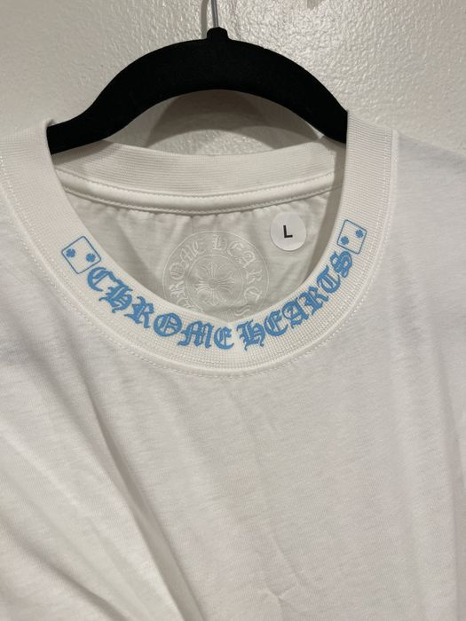 Chrome Hearts Chrome Hearts Fontainebleau Dice Exclusive Neck Script