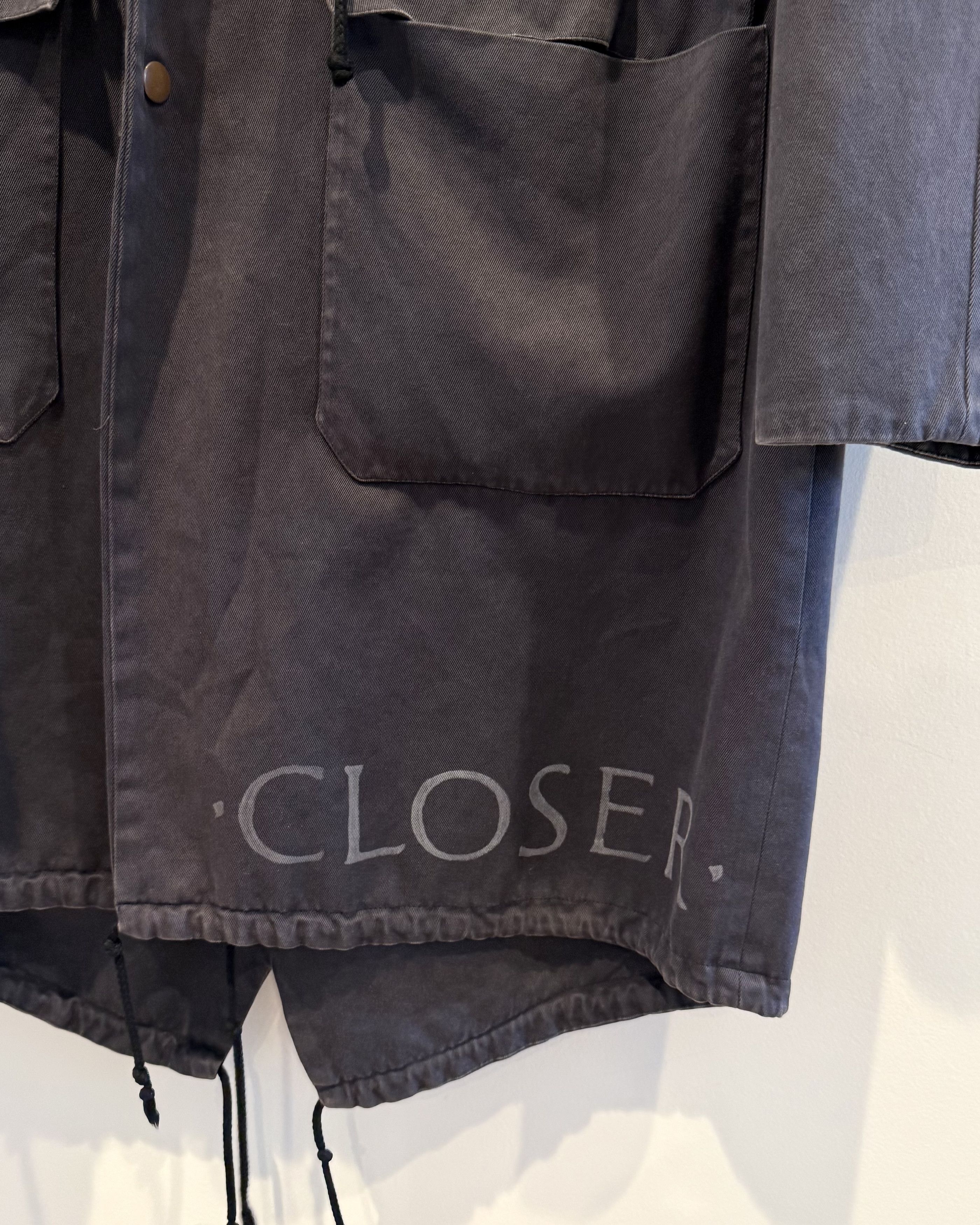Raf Simons Raf Simons Aw2003 Closer New Order Colleges Parka Size US S / EU 44-46 / 1 - 10 Thumbnail