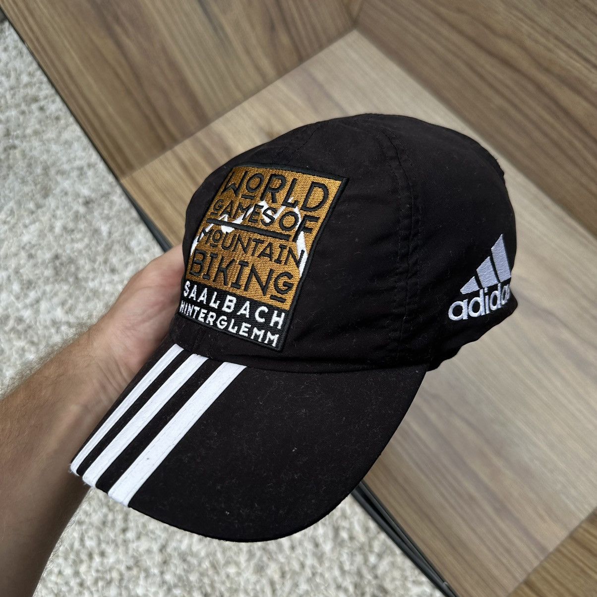 Y/Project Vintage Adidas Hat Worl Gamesof Mountain Biking Saalbach Y2K Size ONE SIZE - 5 Thumbnail