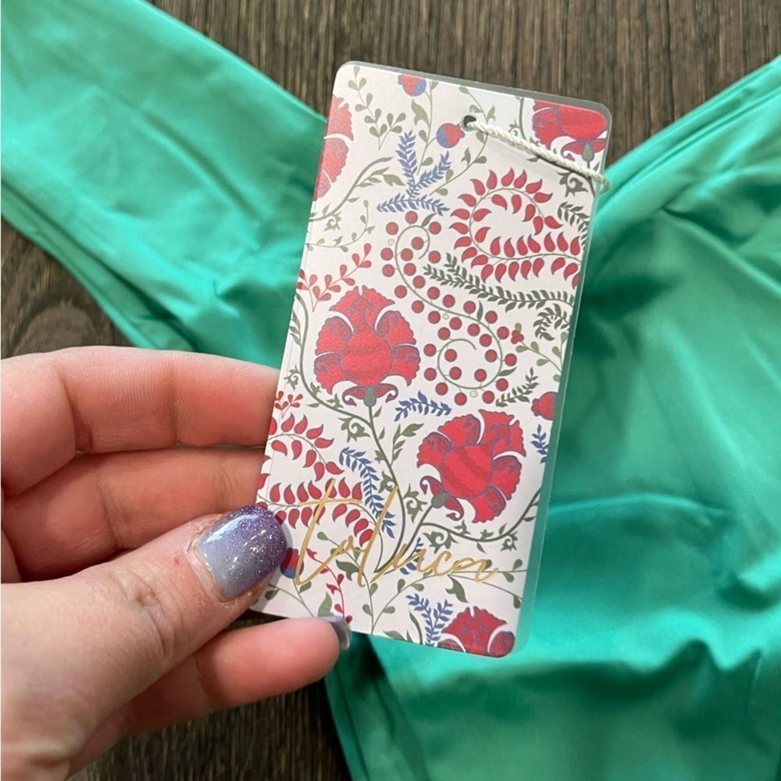 Vintage NWT Toluca Vesta Mini Bikini Bottom Vine Size 4X Size ONE SIZE - 4 Thumbnail