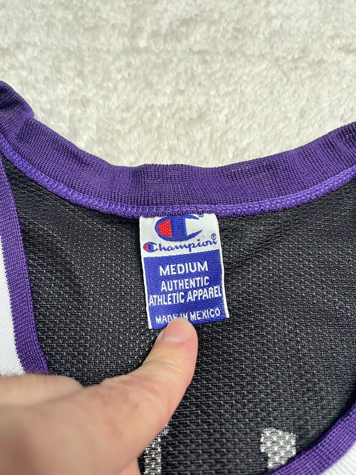 Champion Vtg 90s Champion NBA Sacramento Kings Jason Williams Jersey Size US M / EU 48-50 / 2 - 6 Thumbnail