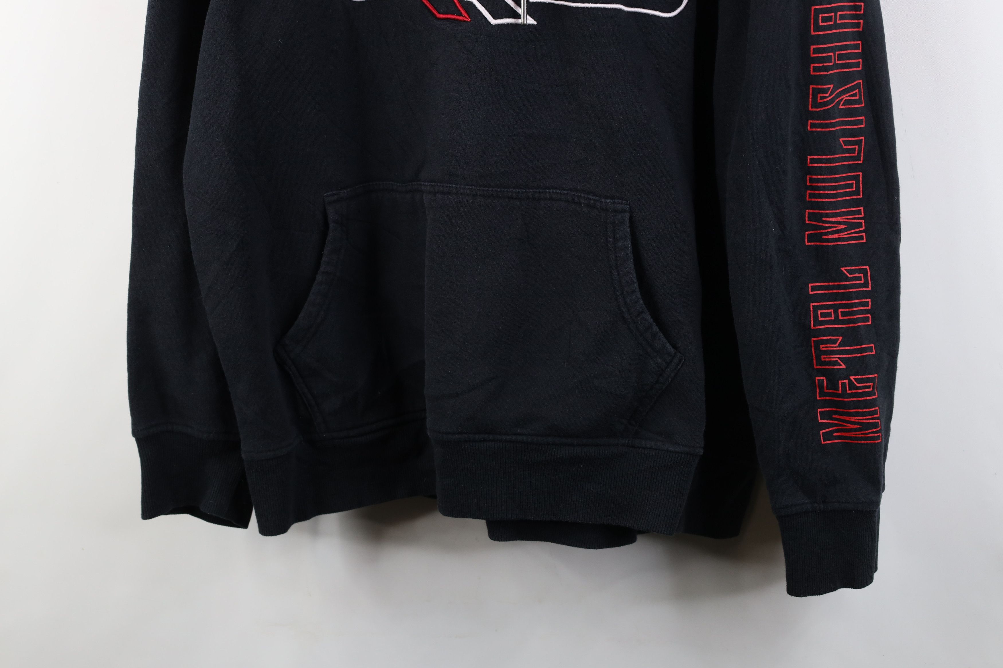 Vintage Vintage Metal Mulisha Spell Out Army Skull Hoodie Sweatshirt Size US XXL / EU 58 / 5 - 3 Thumbnail