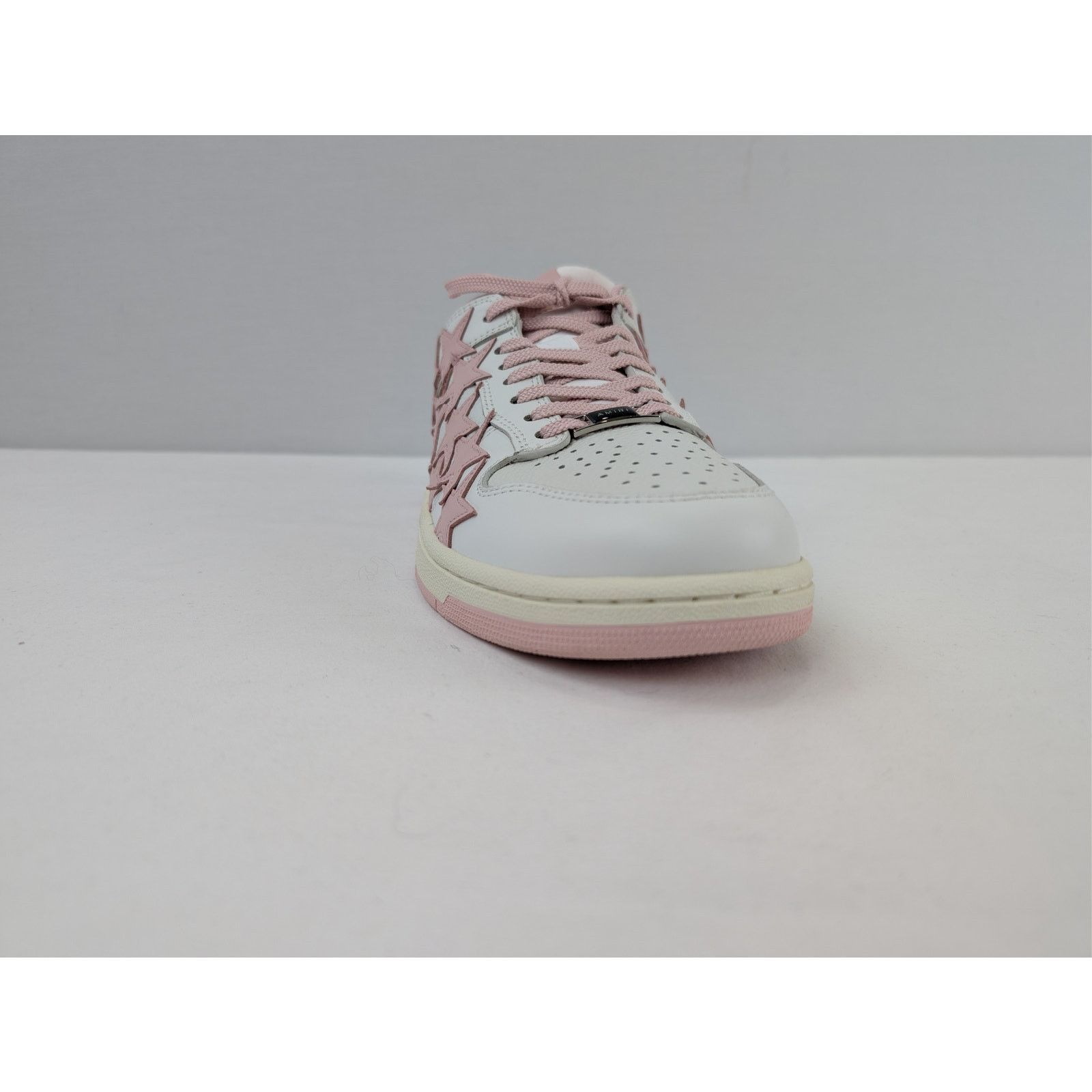 Amiri o1rshd1 Q:2 / Stars Low Top Sneakers in White/Pink Size US 8 / IT 38 - 2 Thumbnail