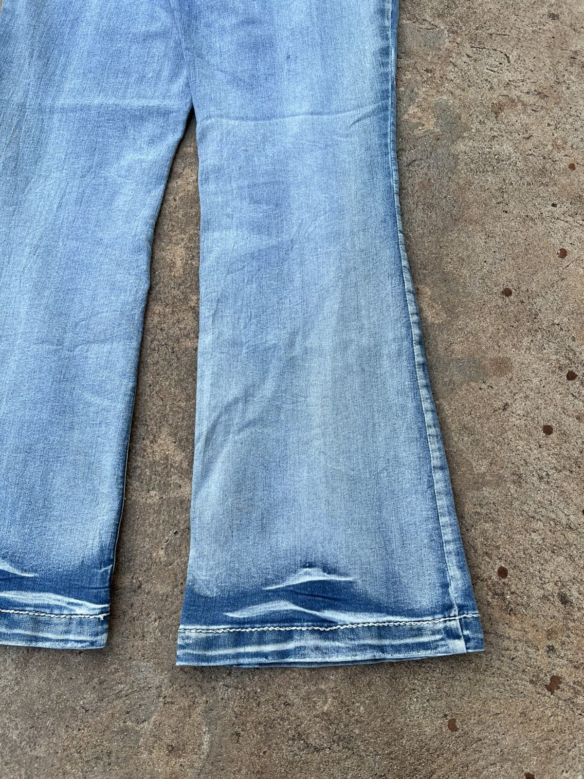 Japanese Brand Flared Maurices Y2K Jeans Size US 34 / EU 50 - 4 Thumbnail