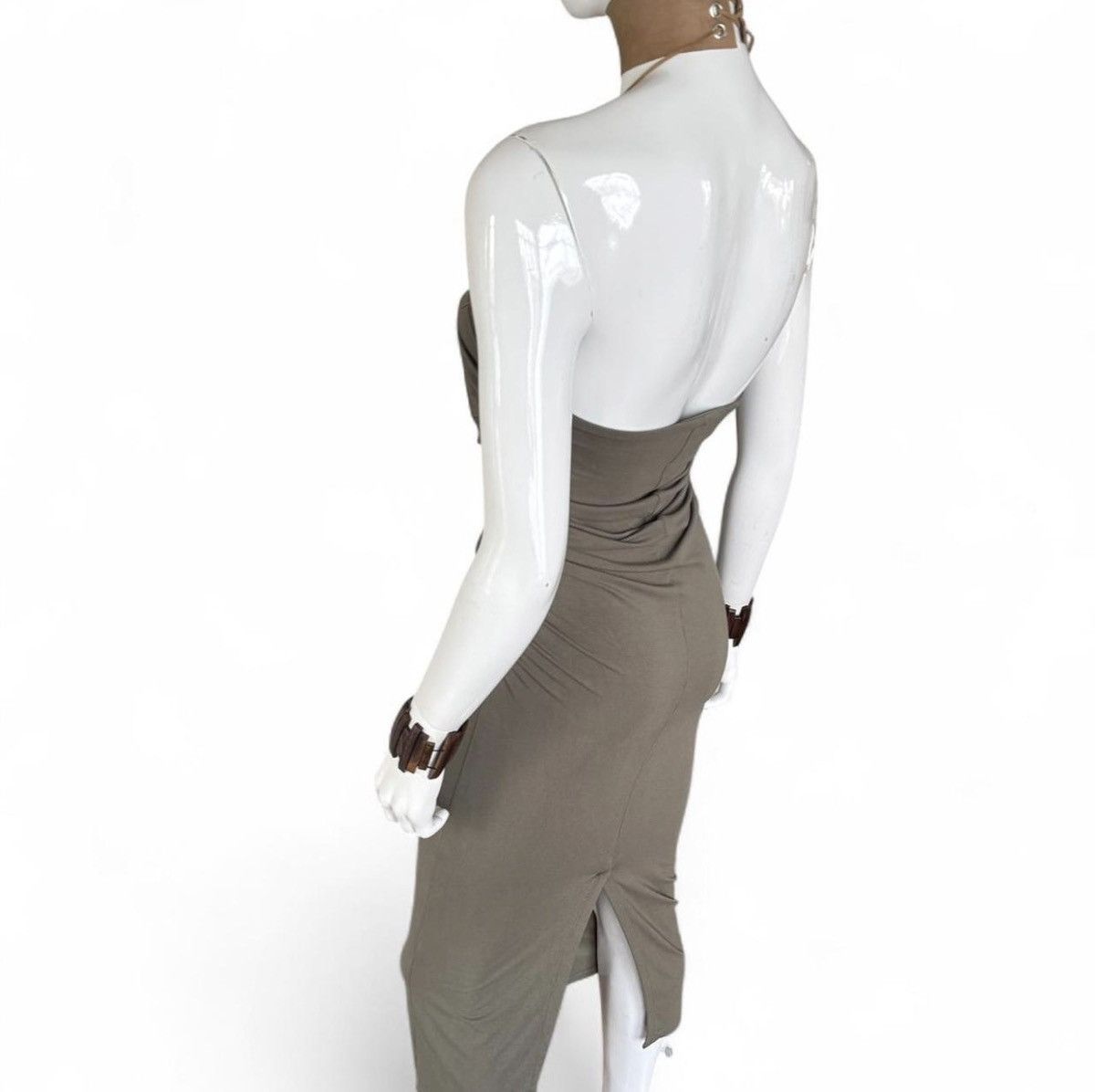 Entire Studios Entire Studios Subversive Basics Strapless Ruched Dress Size S / US 4 / IT 40 - 6 Thumbnail