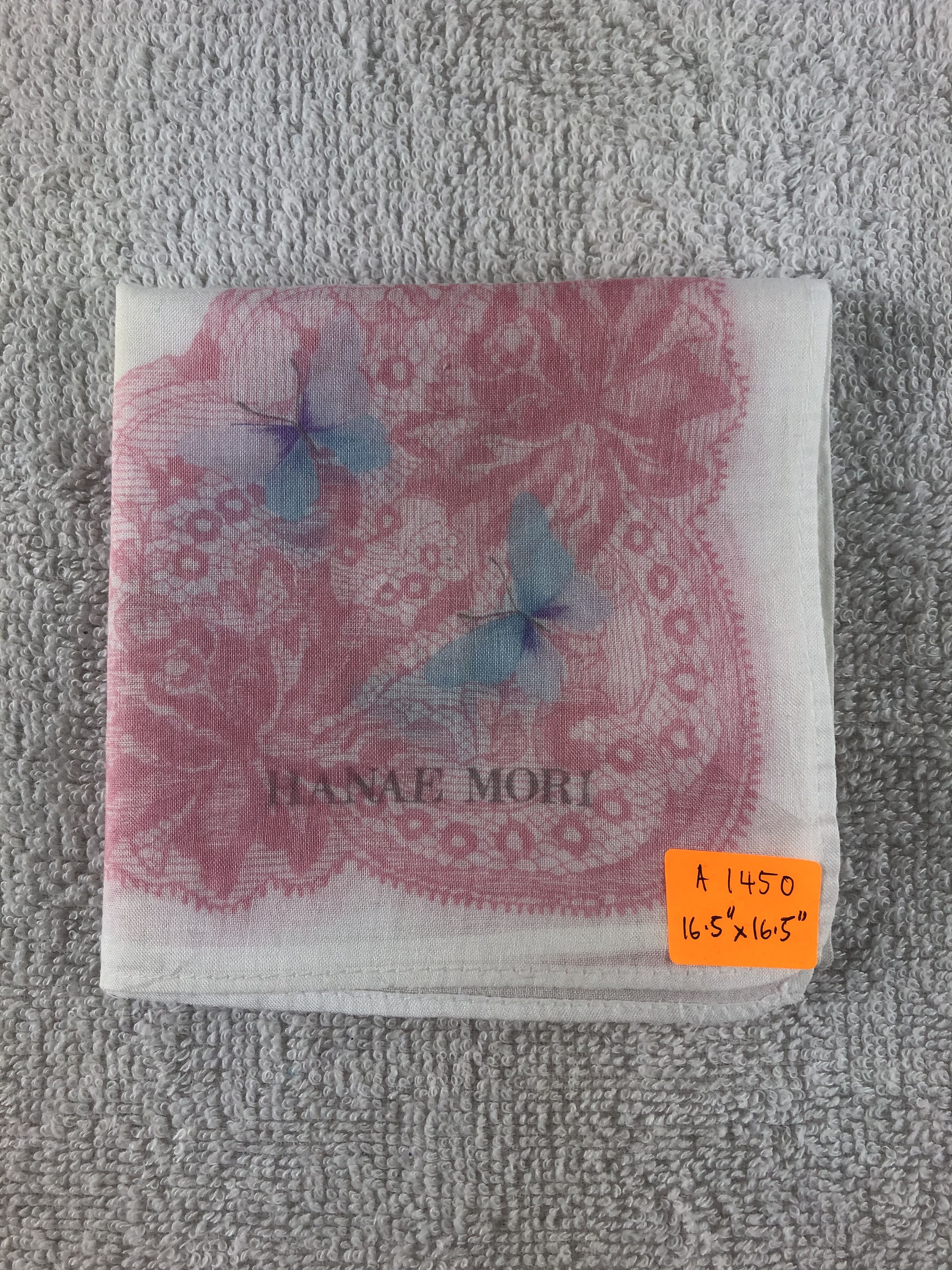Hanae Mori × Japanese Brand × Vintage Hanae Mori Handkerchief / Bandana / Neckerchief Size ONE SIZE - 8 Thumbnail