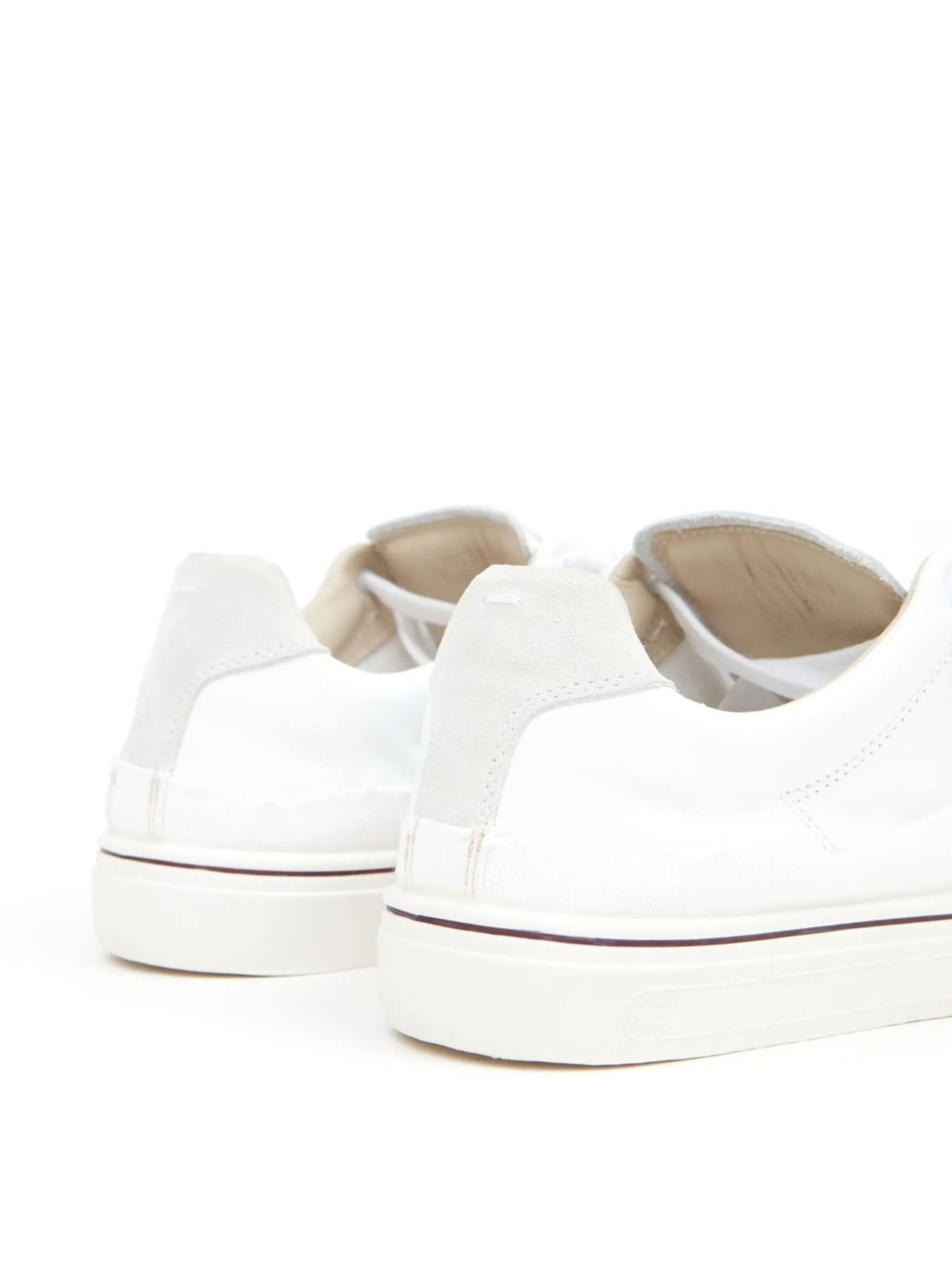 Maison Margiela o1w1db11225 New Evolution Slip-on Sneakers in White Size US 8 / IT 38 - 5 Thumbnail