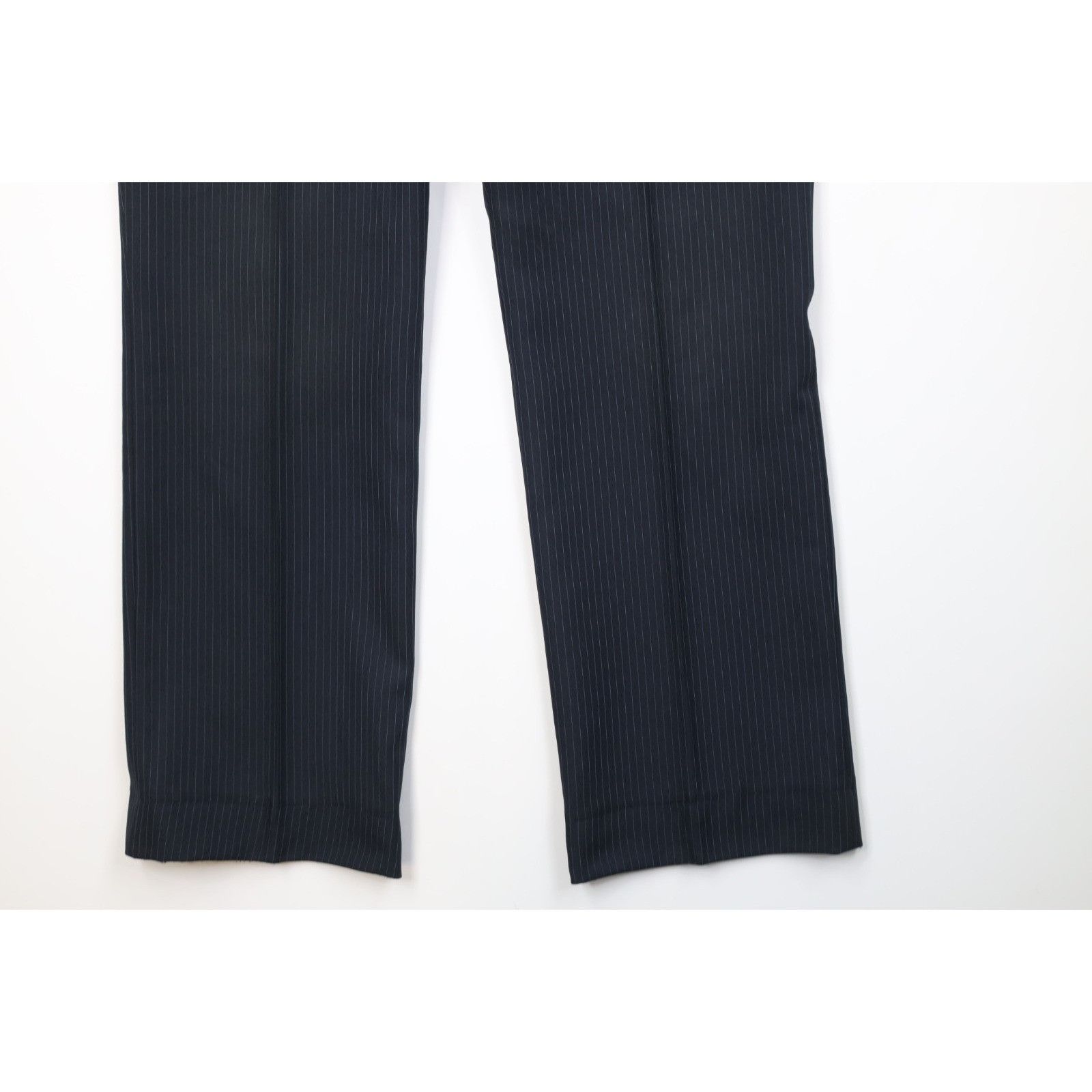 Vintage Vintage 70s Streetwear 2 Piece Pinstriped Knit Suit Size 46R - 12 Thumbnail