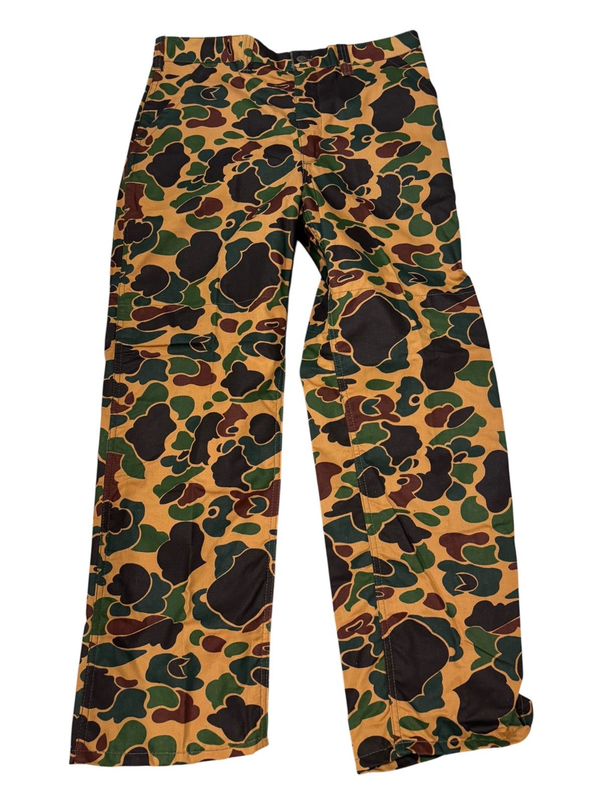 Vintage Vintage 80s Duck Camo Hunting Pants Size 36x32 New Old Stock Size US 36 / EU 52 - 4 Thumbnail