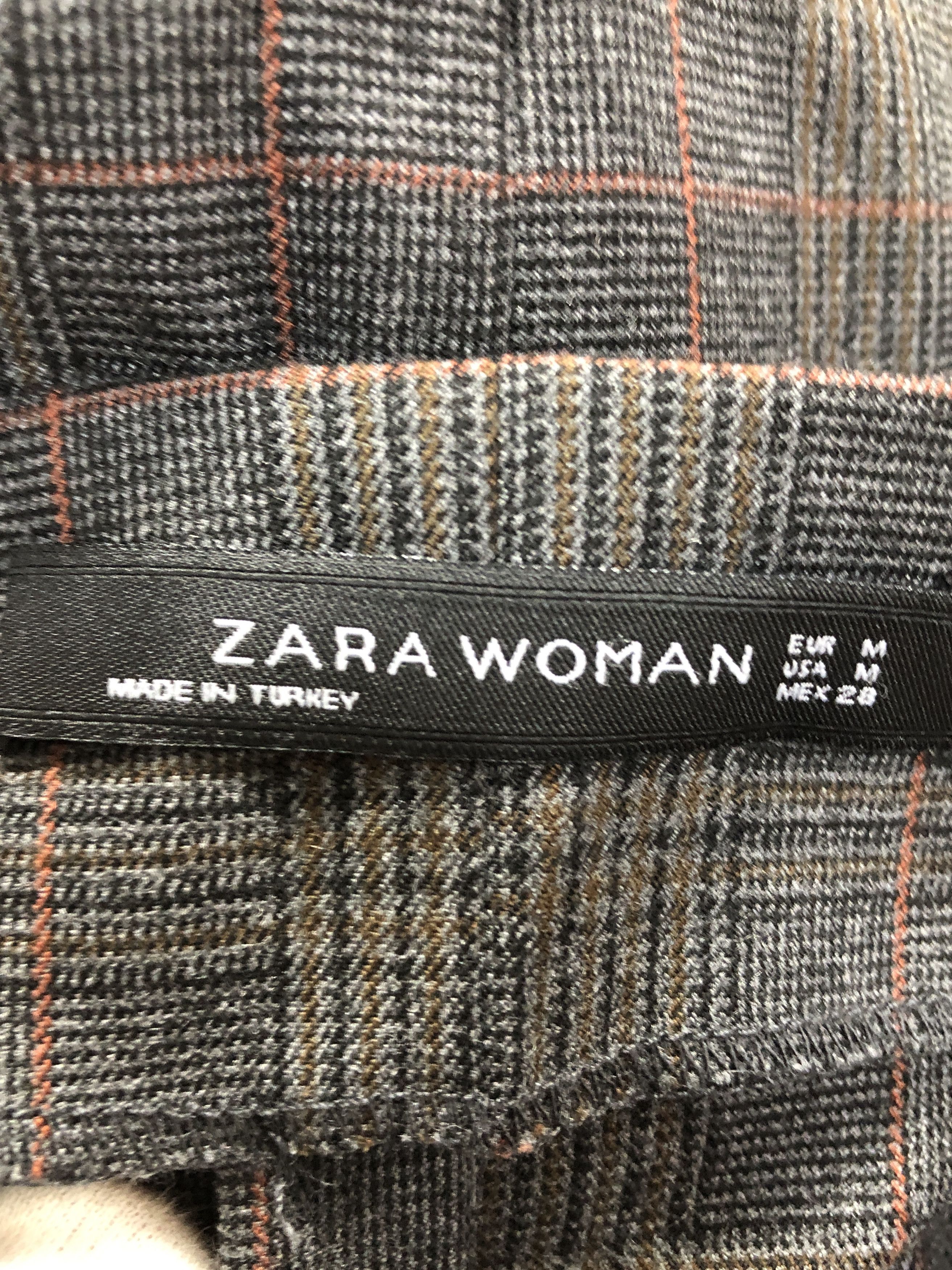 Zara Zara checker skirt 15-4-44 102 Size 28" / US 6 / IT 42 - 3 Thumbnail