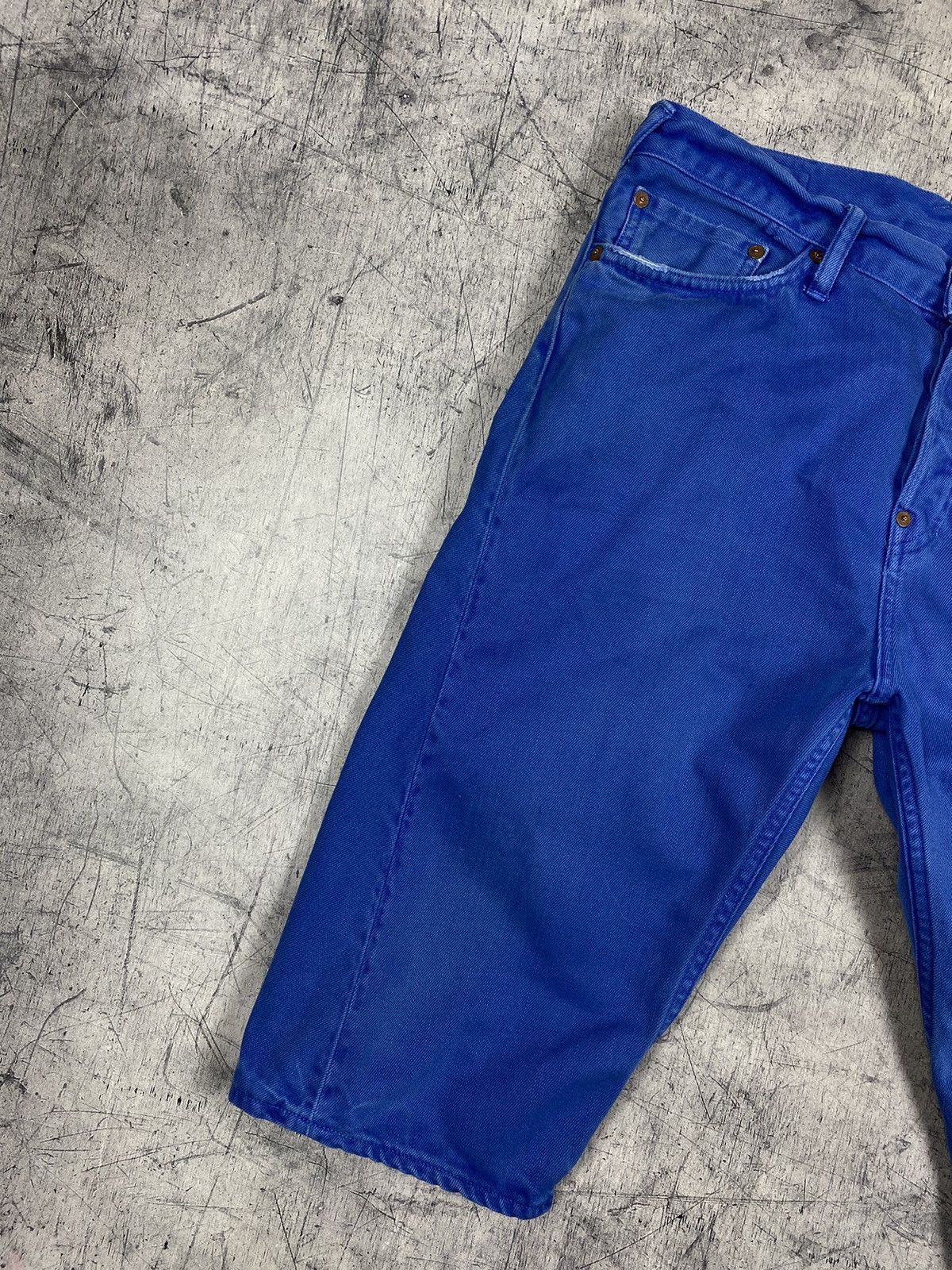 Evisu × Japanese Brand × Vintage Vintage Evisu Japanese Brand Y2K Denim Shorts Size US 32 / EU 48 - 9 Thumbnail
