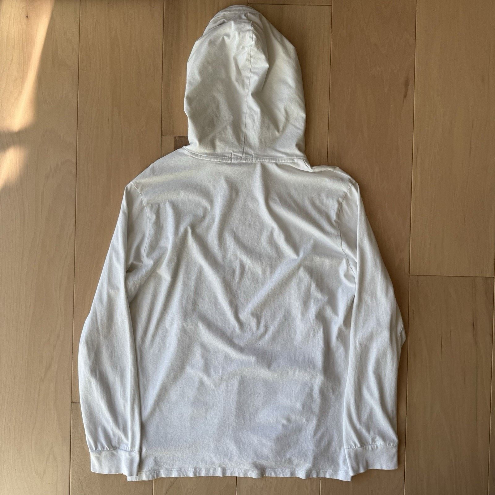 Polo Ralph Lauren Polo Bear By Ralph Lauren Hooded Shirt L White Long Sleeve Size US L / EU 52-54 / 3 - 9 Thumbnail