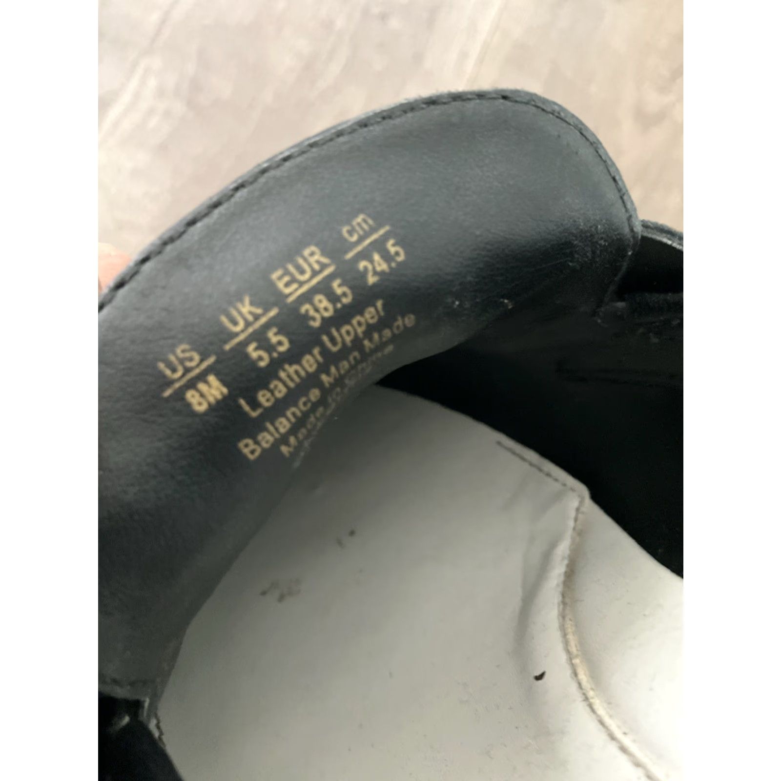 Franco Sarto Franco Sarto Edith 2 Black Leather Slip On Loafers Women Flat Size 8 Black Loafer Size US 8 / IT 38 - 7 Thumbnail
