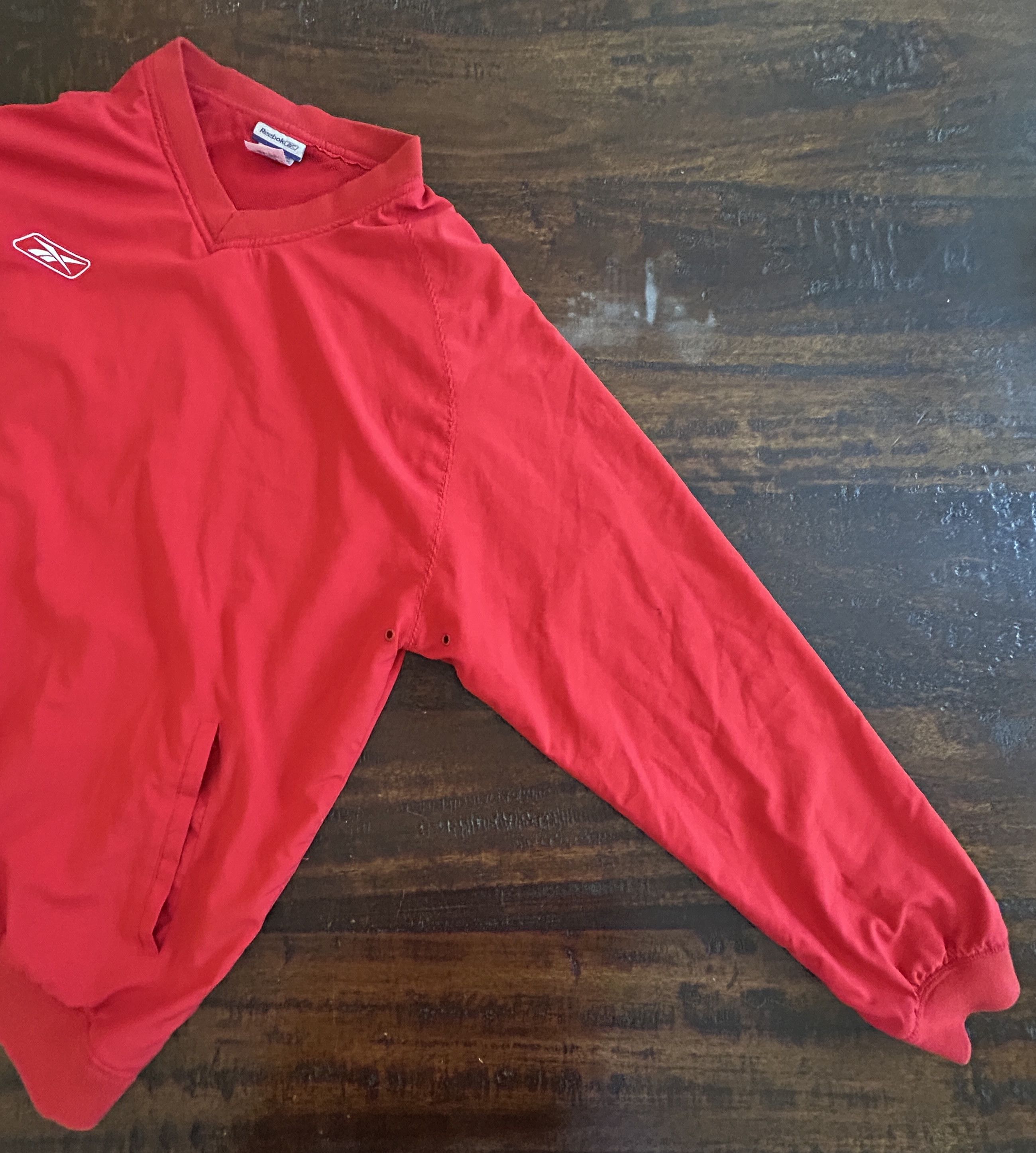Reebok Vintage 90s Reebok Pullover Windbreaker Jacket Size US L / EU 52-54 / 3 - 6 Thumbnail