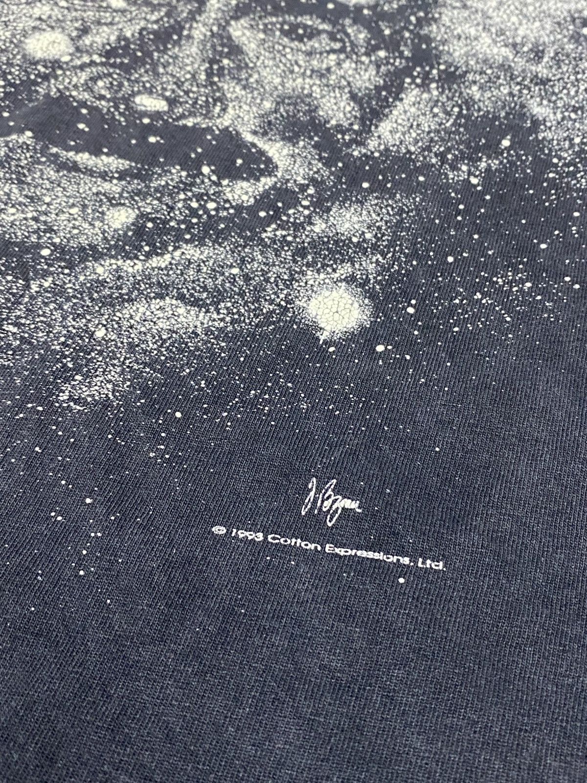 Vintage Vintage 1993 Albert Einstein Galaxy Tee t-shirt Size US L / EU 52-54 / 3 - 3 Thumbnail