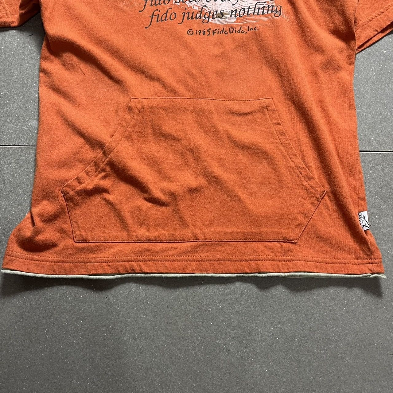 If Six Was Nine × Japanese Brand Fido Dido Japanese Brand Short Sleeve Hoodie Size M / US 6-8 / IT 42-44 - 7 Thumbnail