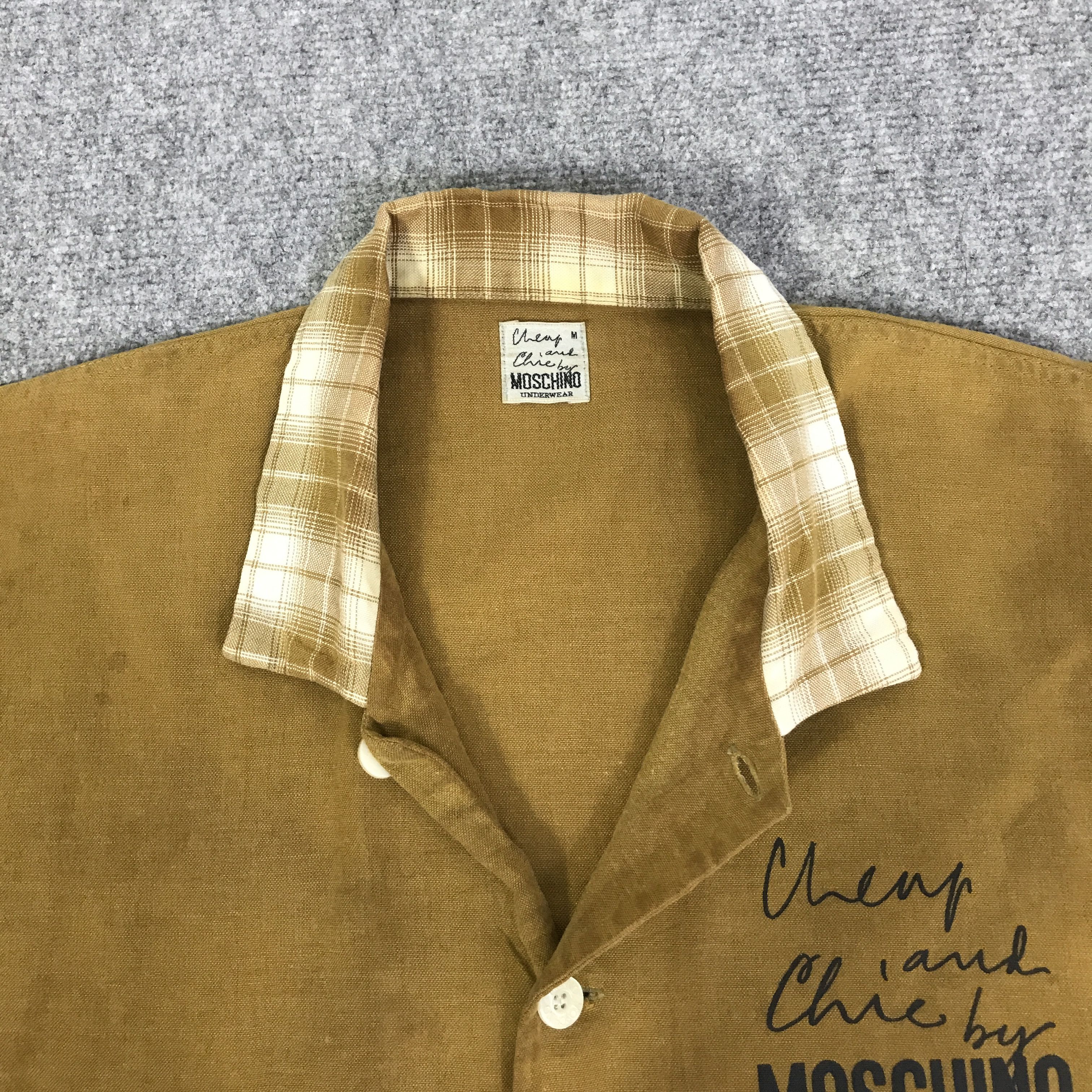 Moschino MOSCHINO BUTTON SHIRT K91B10 Size US M / EU 48-50 / 2 - 9 Thumbnail