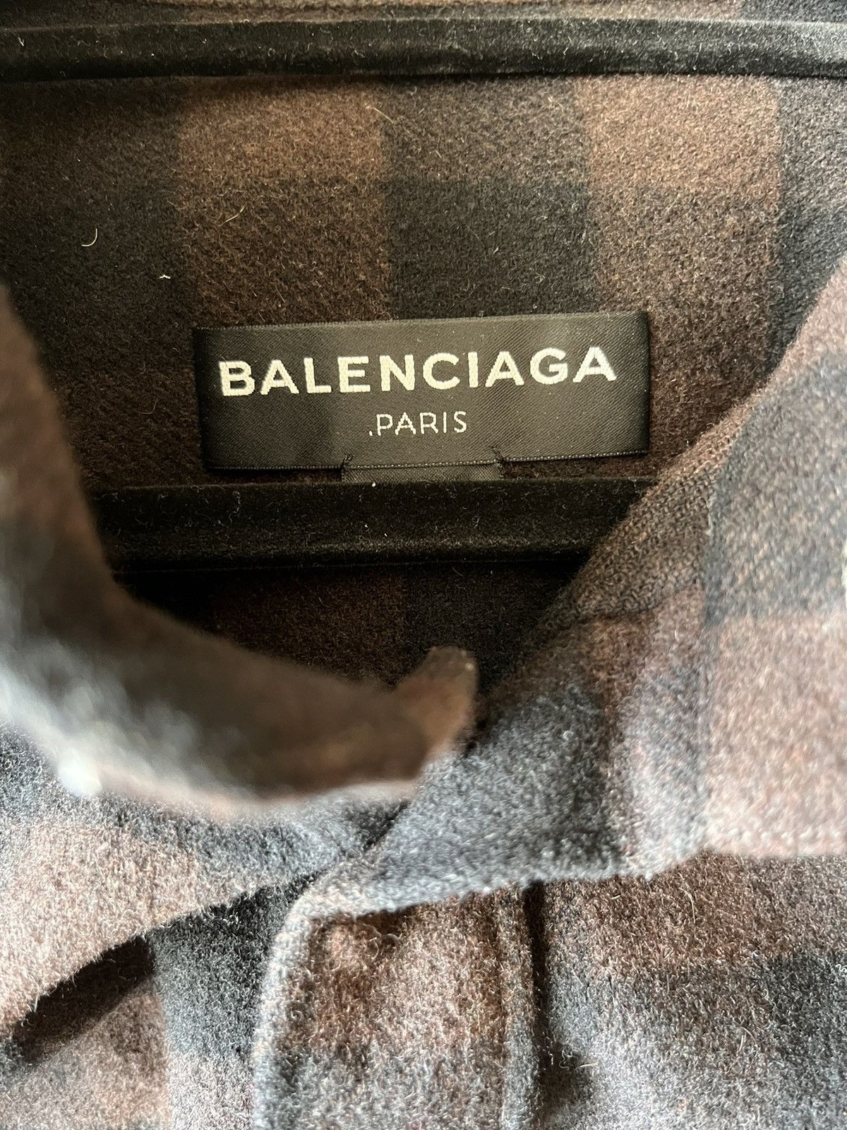 Balenciaga Balenciaga SS17 Wool Blend Brushed Flannel Size US L / EU 52-54 / 3 - 2 Thumbnail