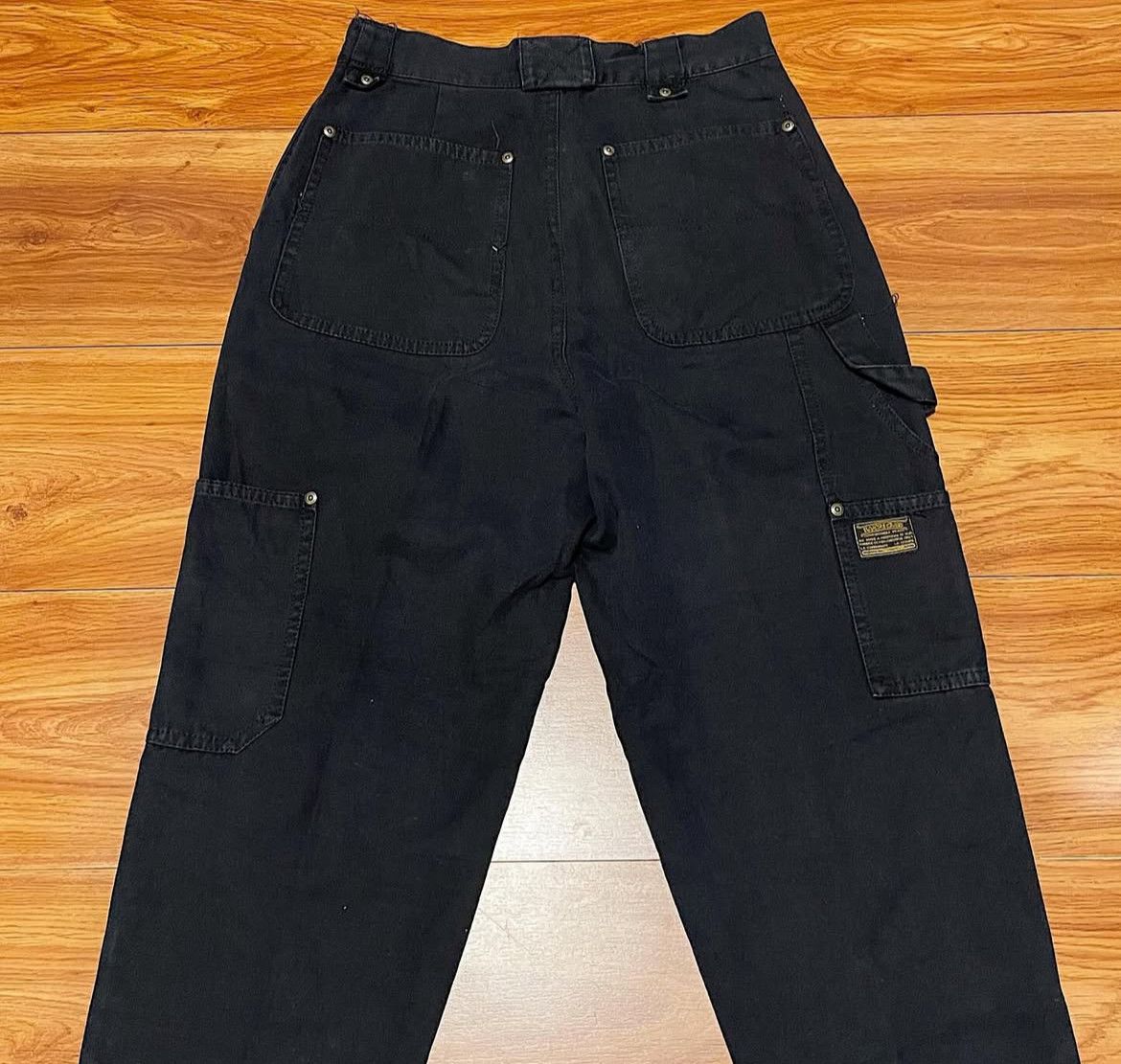 Japanese Brand 2000s Batsu Ifsix Double Knee Carpenter Work Pants y2k Lgb Size US 30 / EU 46 - 5 Thumbnail