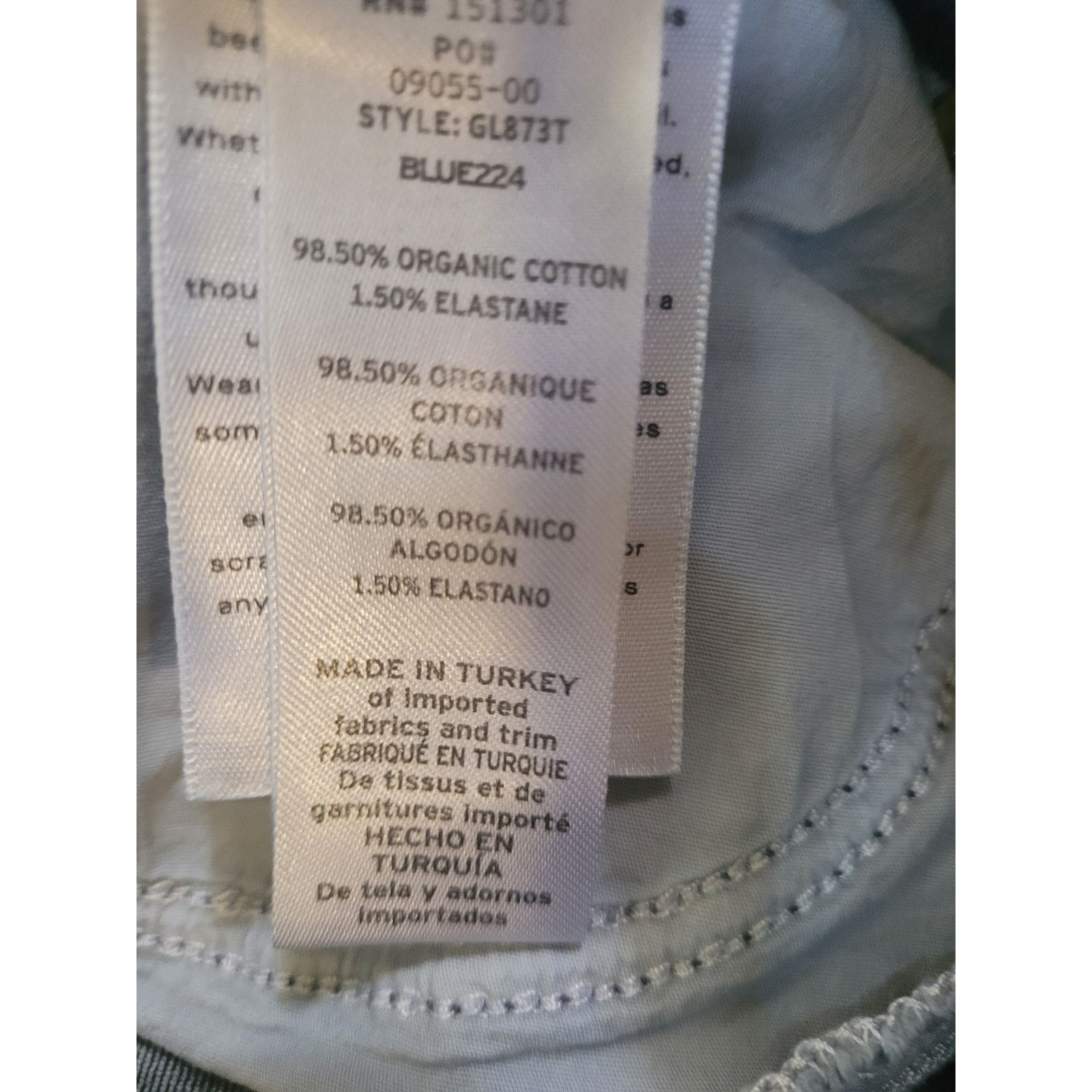 Karl Lagerfeld Karl Lagerfeld Paris Women Skinny Jeans Tape Logo Sides Sz 4 Size 27" / US 4 / IT 40 - 6 Thumbnail