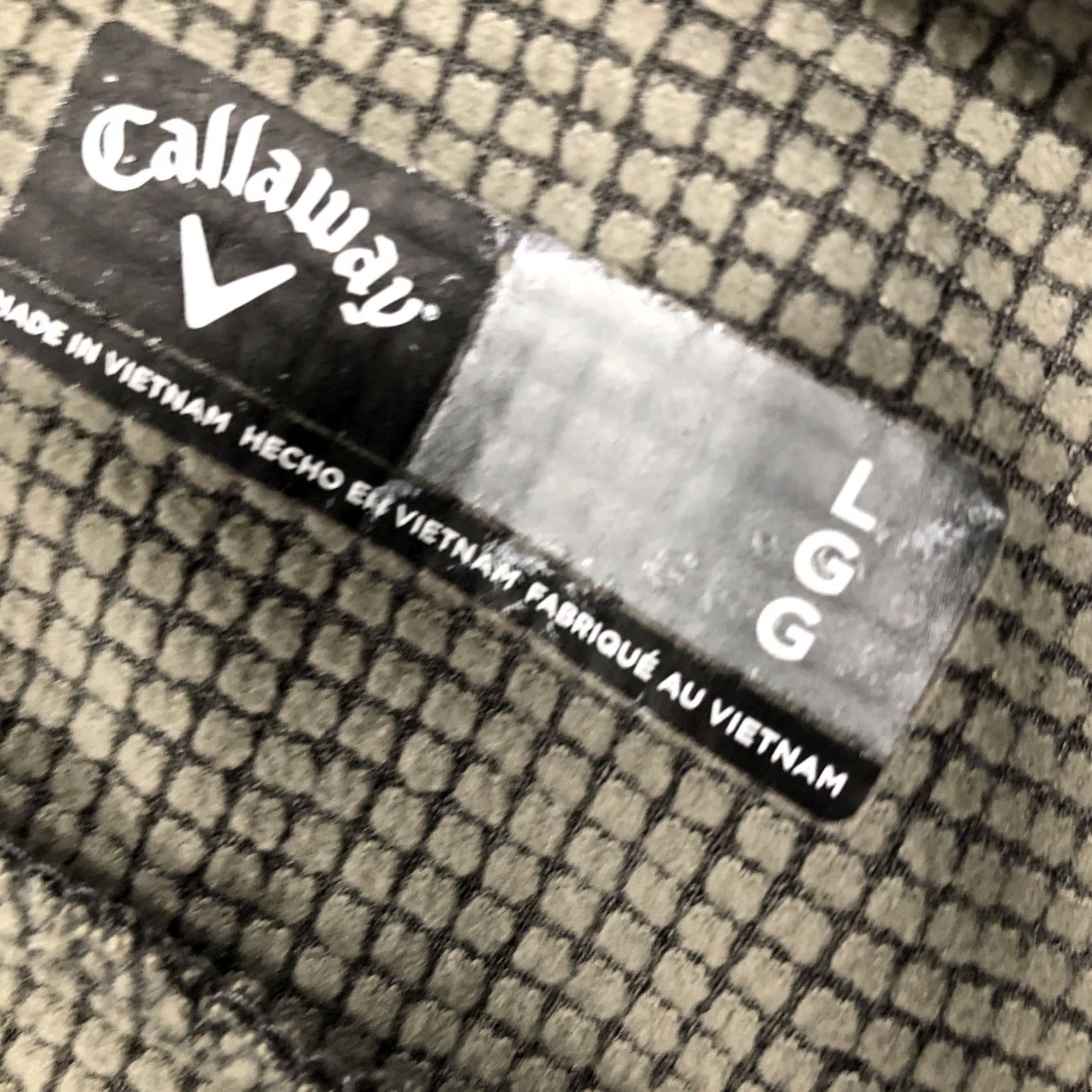 Callaway CALLAWAY 1/4 ZIP GOLF PULLOVER MENS LARGE GRAY Size US L / EU 52-54 / 3 - 4 Thumbnail