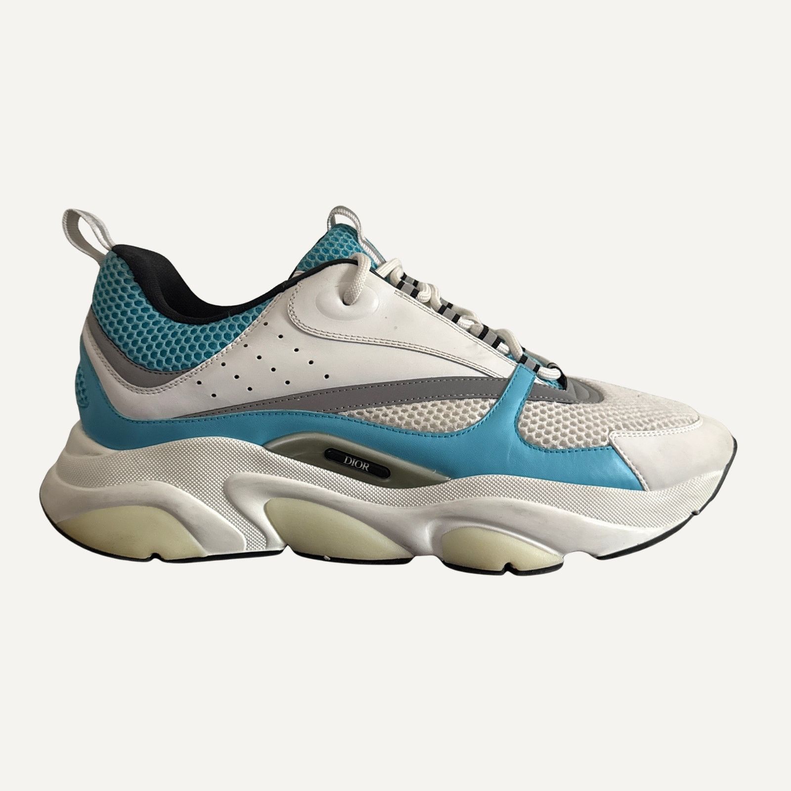 Dior Size 48EU/15US - Dior Men's B22 Light Blue Chucky Sneaker Size US 14 / EU 47 - 2 Thumbnail