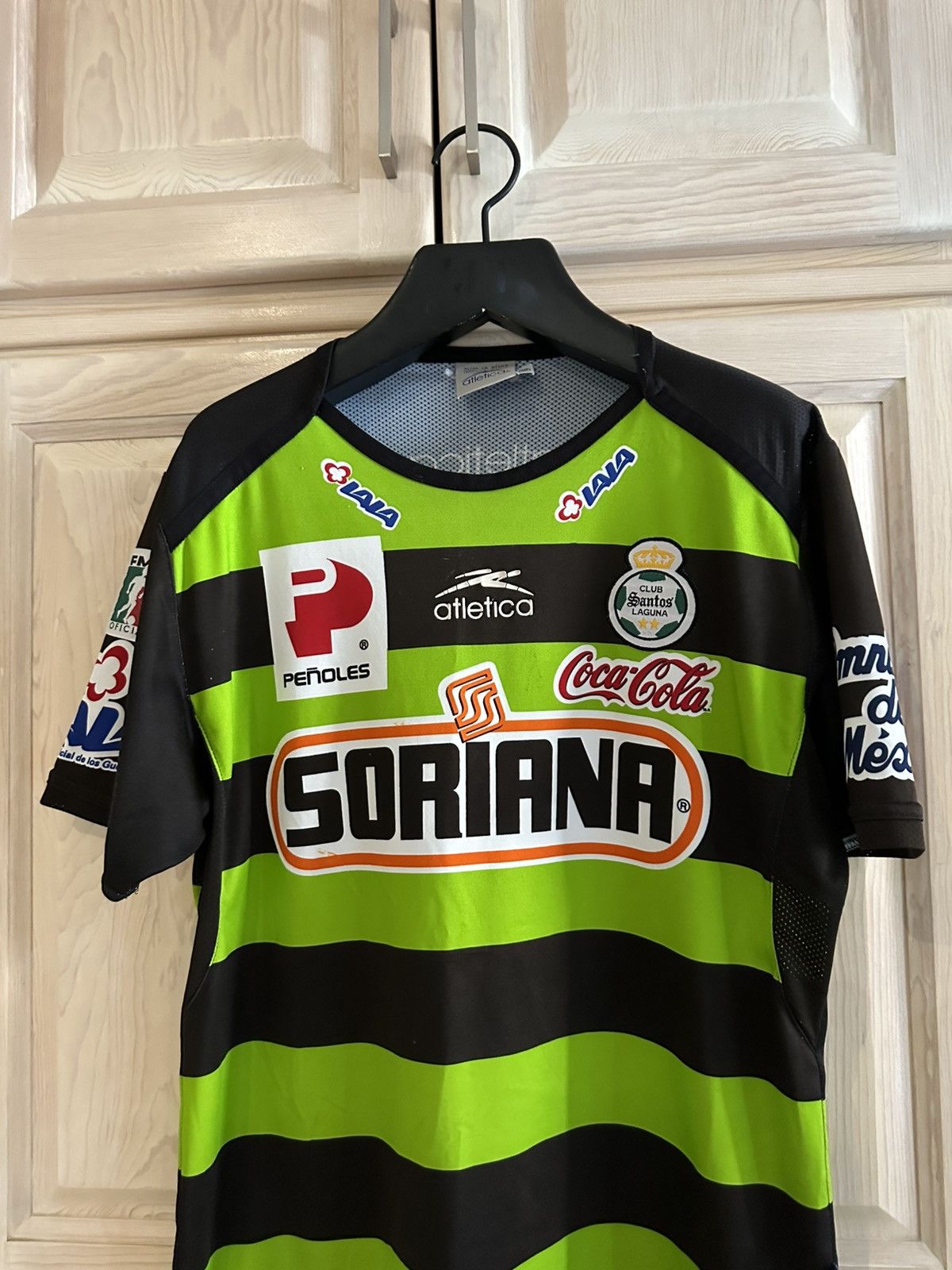 Atletica Vintage santos laguna mexico soccer jersey Size US M / EU 48-50 / 2 - 3 Thumbnail