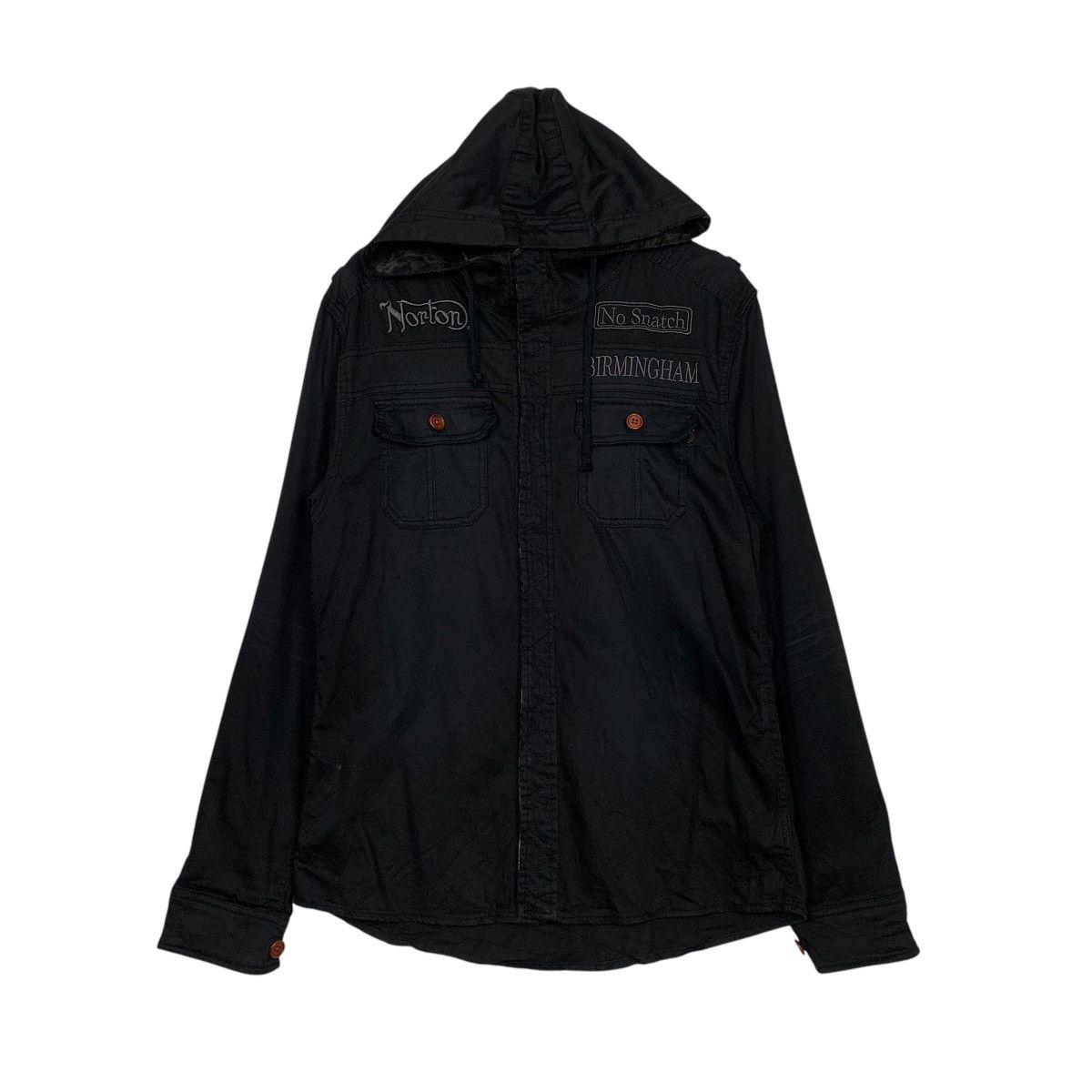Norton Norton Motorcycle Hooded Jacket Size US L / EU 52-54 / 3 - 1 Thumbnail