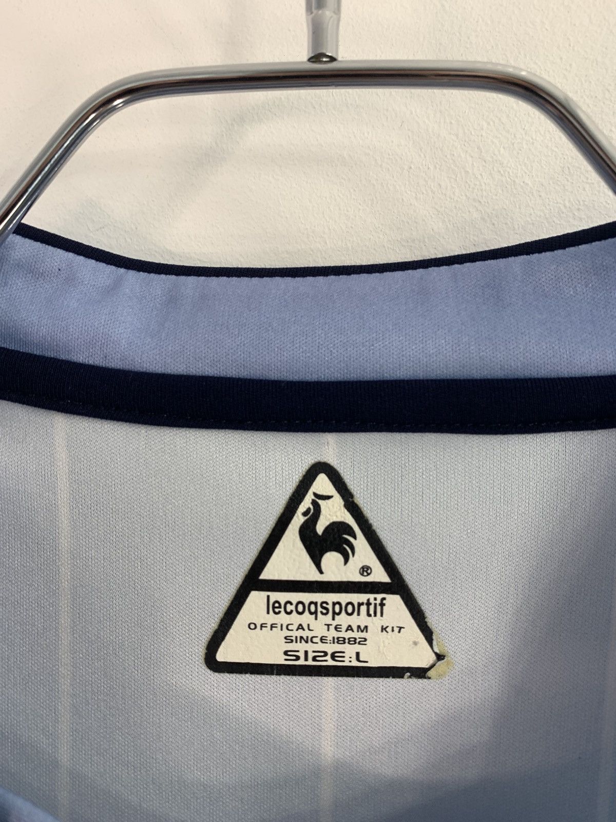 Le Coq Sportif Le Coq Sportif FC Manchester City 2007/08 Home Jersey L Size Size US L / EU 52-54 / 3 - 8 Thumbnail