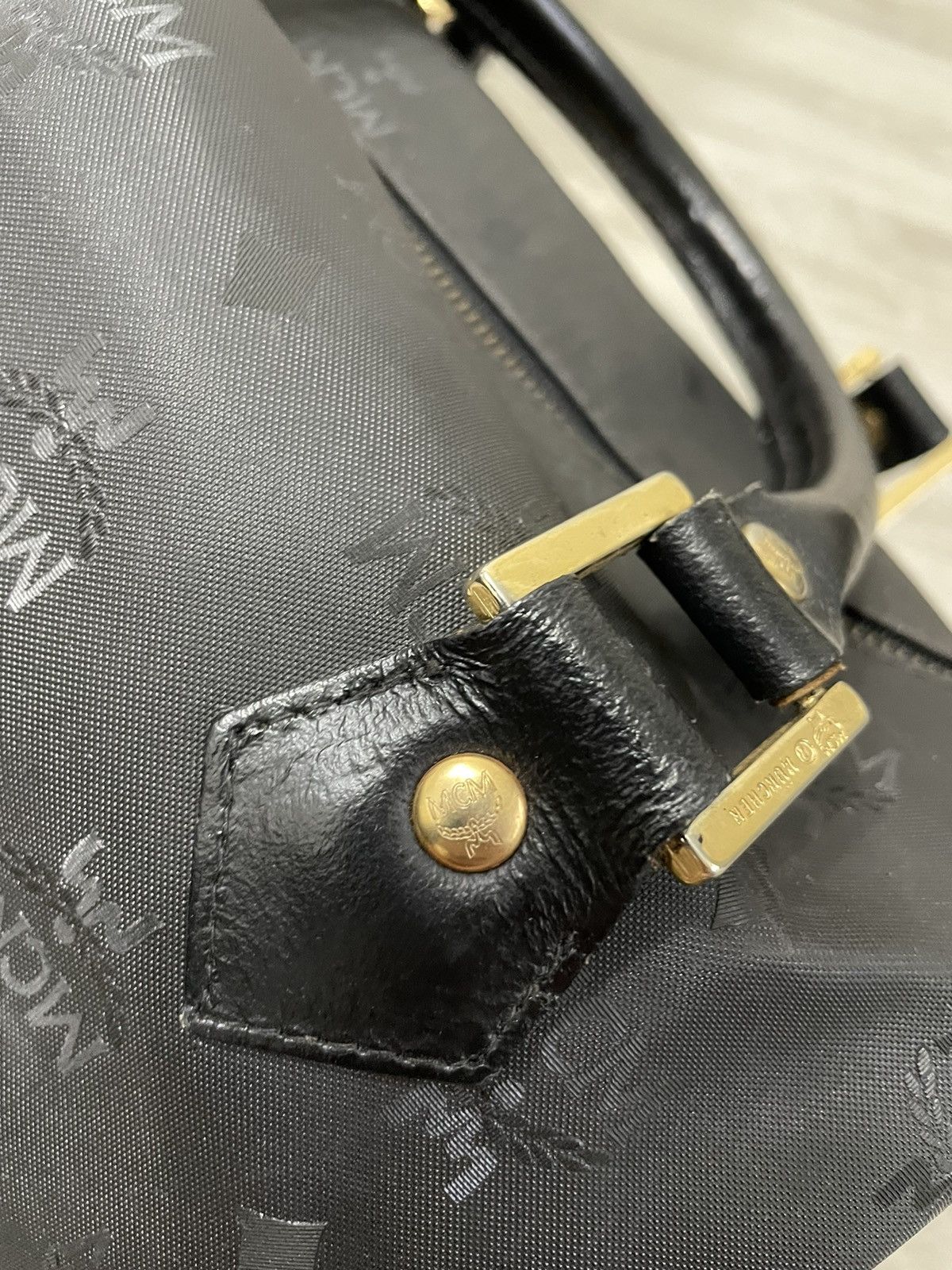 Vintage Vintage Mcm Monogram Bag Luxury Size ONE SIZE - 9 Thumbnail