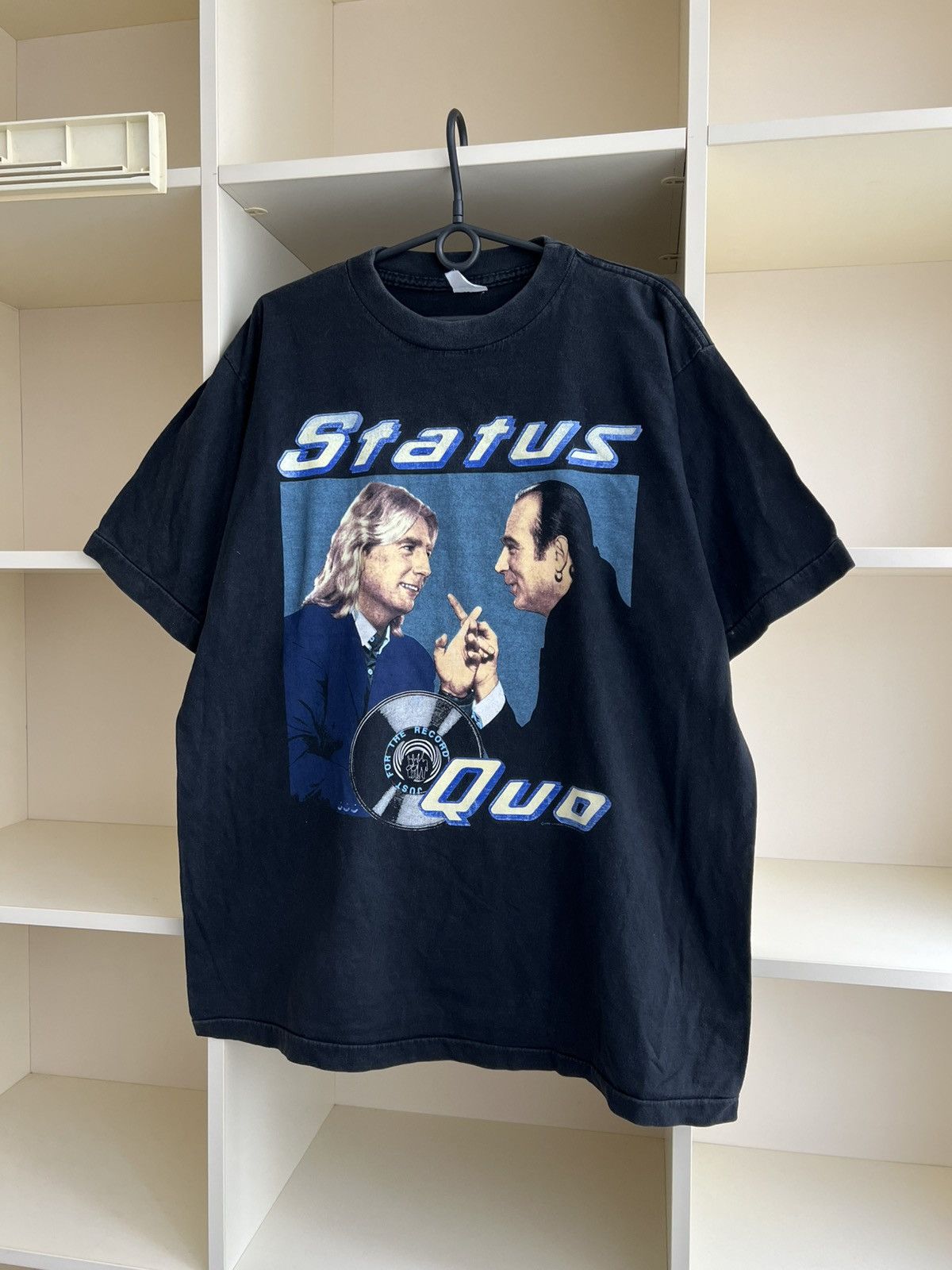 Band Tees Vintage 1993 Status Quo Band Tee Rock T-Shirt size XL Size US XL / EU 56 / 4 - 2 Thumbnail