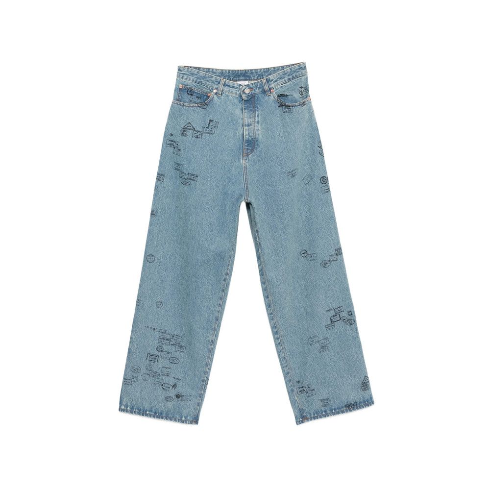 Vetements Vetements destroyed baggy jeans | Grailed