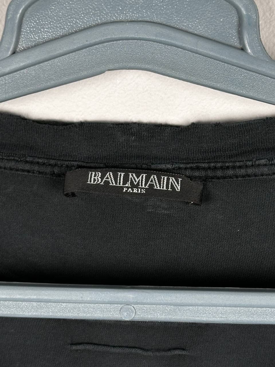 Balmain Balmain Distressed Trash Tiger Print T Shirt Faded Size US M / EU 48-50 / 2 - 9 Thumbnail