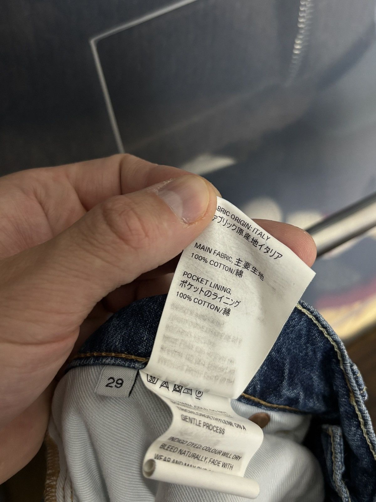 Our Legacy Our Legacy second cut blue denim jeans pants Size US 29 - 11 Thumbnail